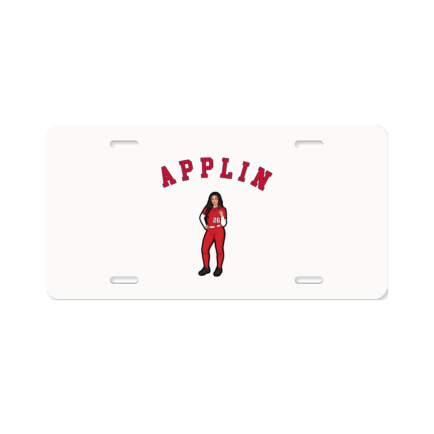 License Plate — Shirsey Arch in Classic