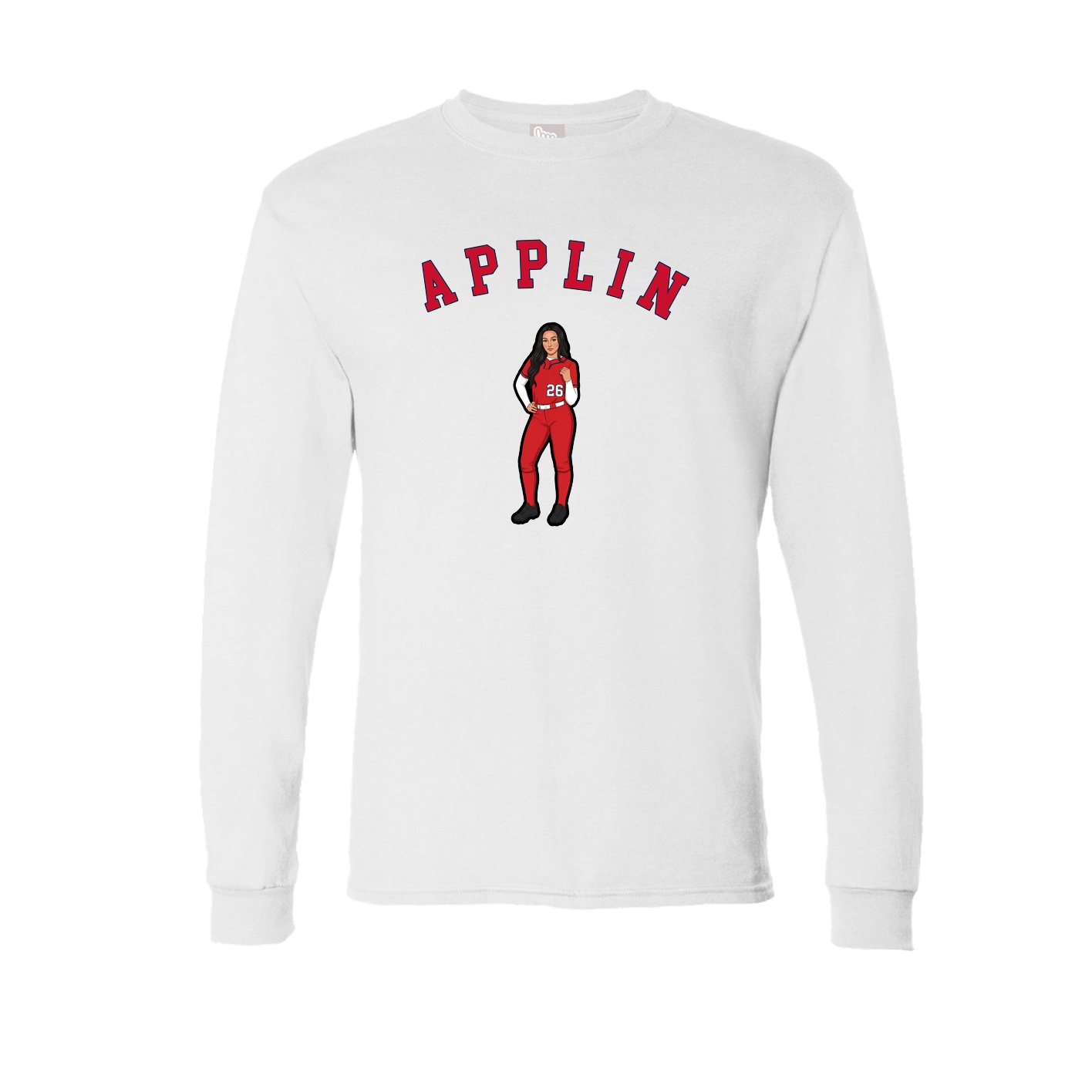 Long Sleeve Tee — Shirsey Arch in White