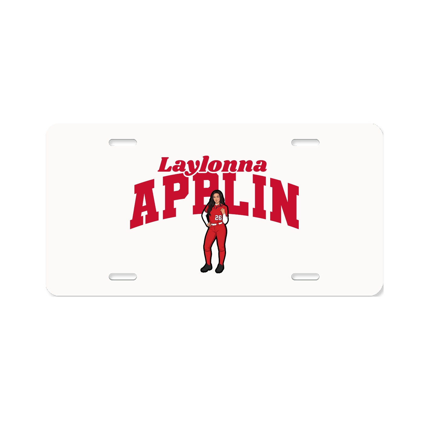 License Plate — Signature Arch in Classic