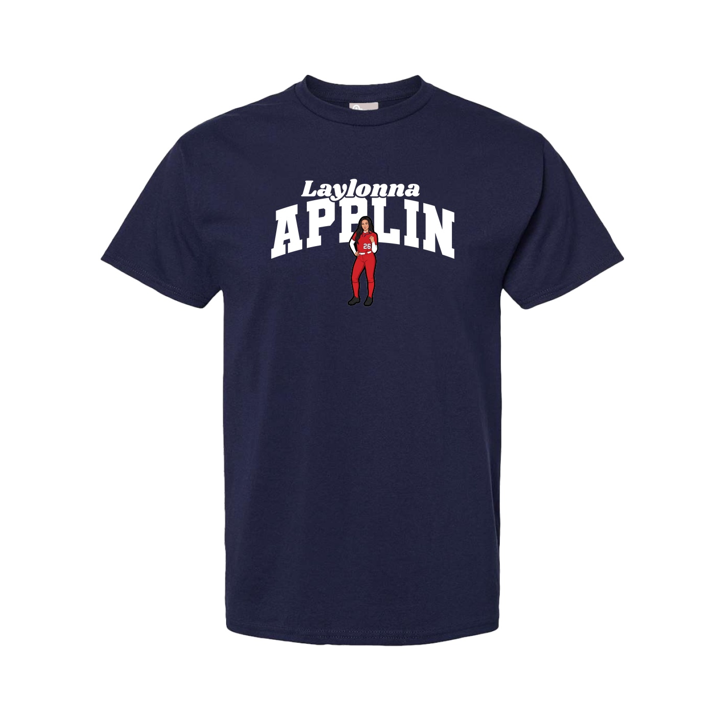 Youth Tee — Signature Arch in Navy