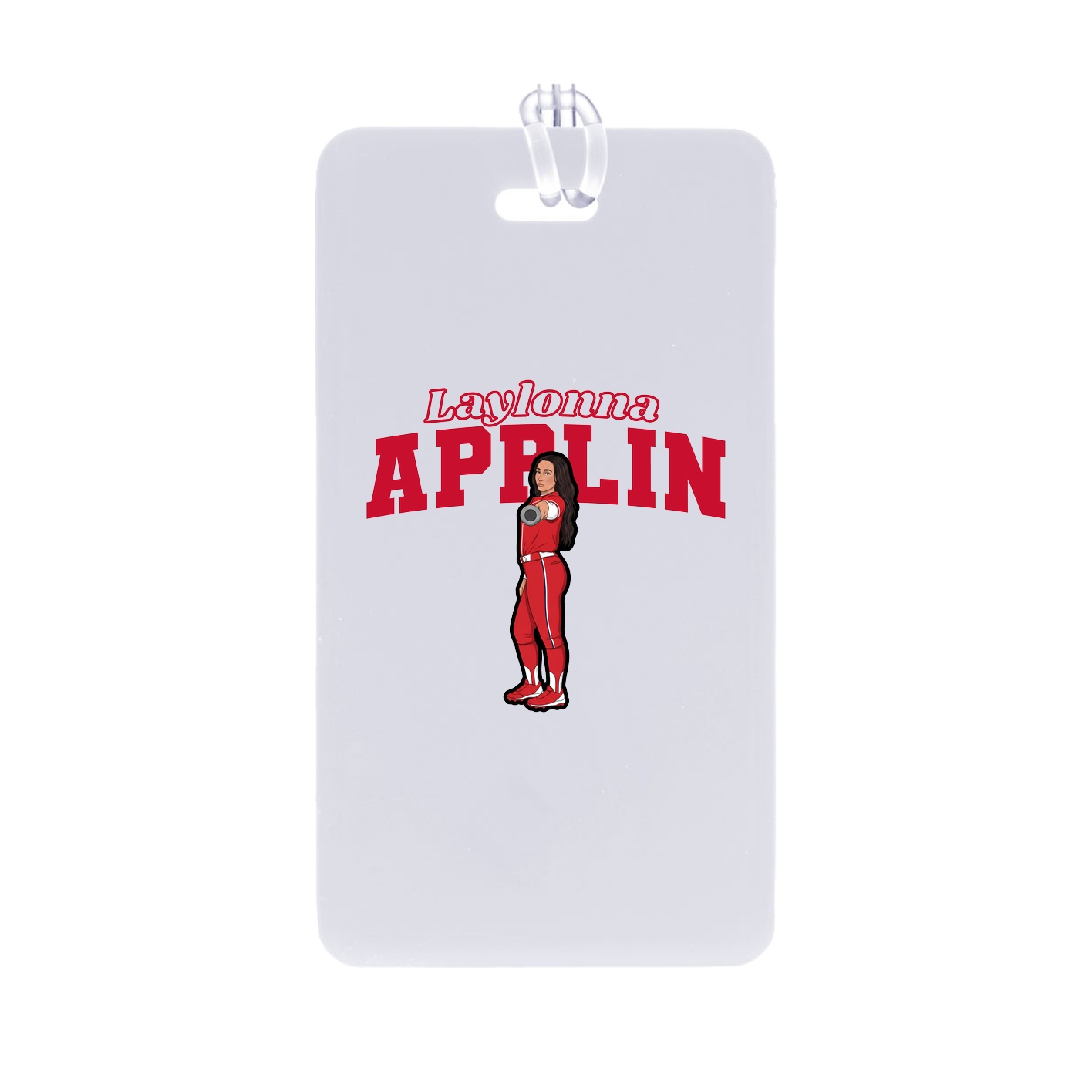 Bag Tag — Name Arch in Classic