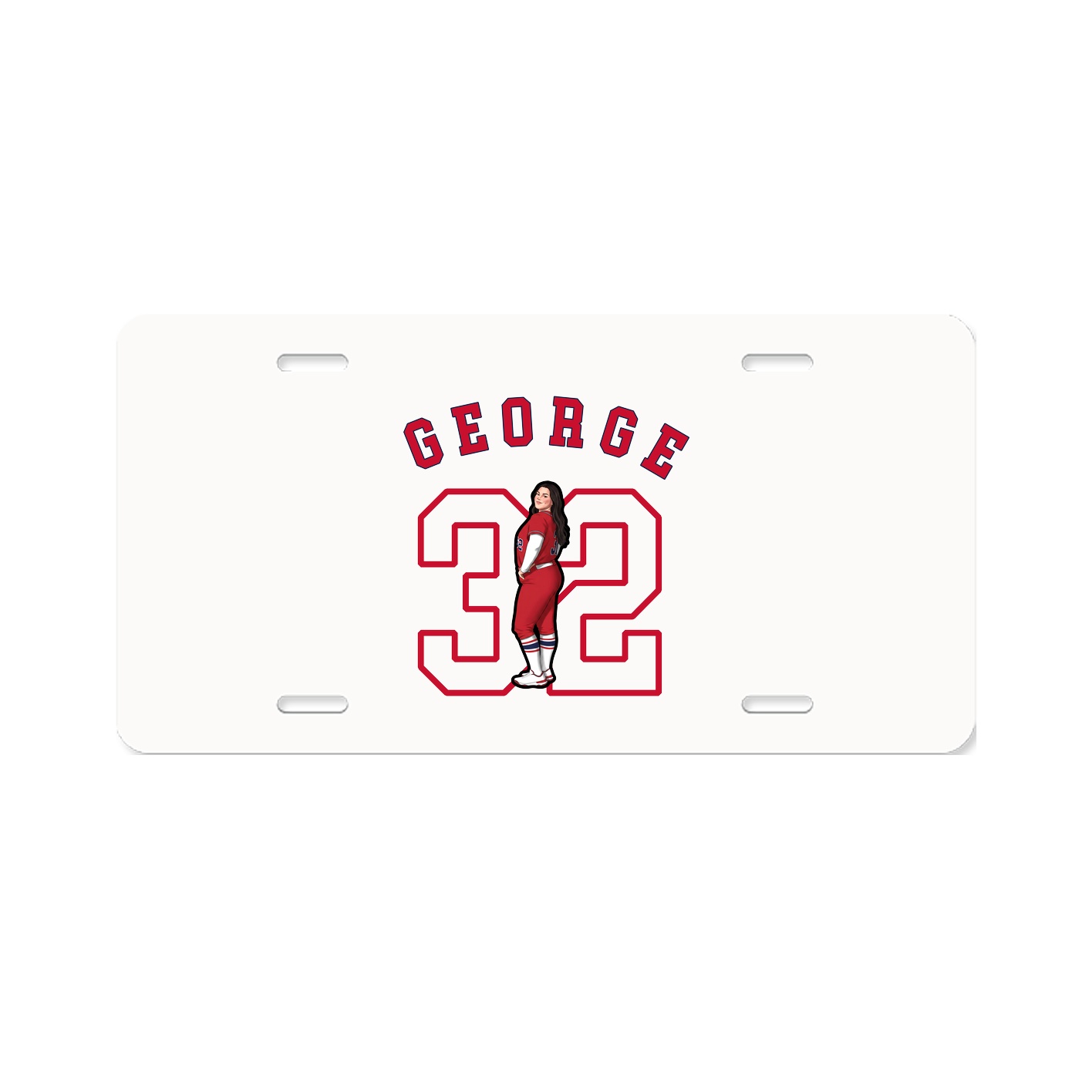License Plate — Shirsey Arch in Classic