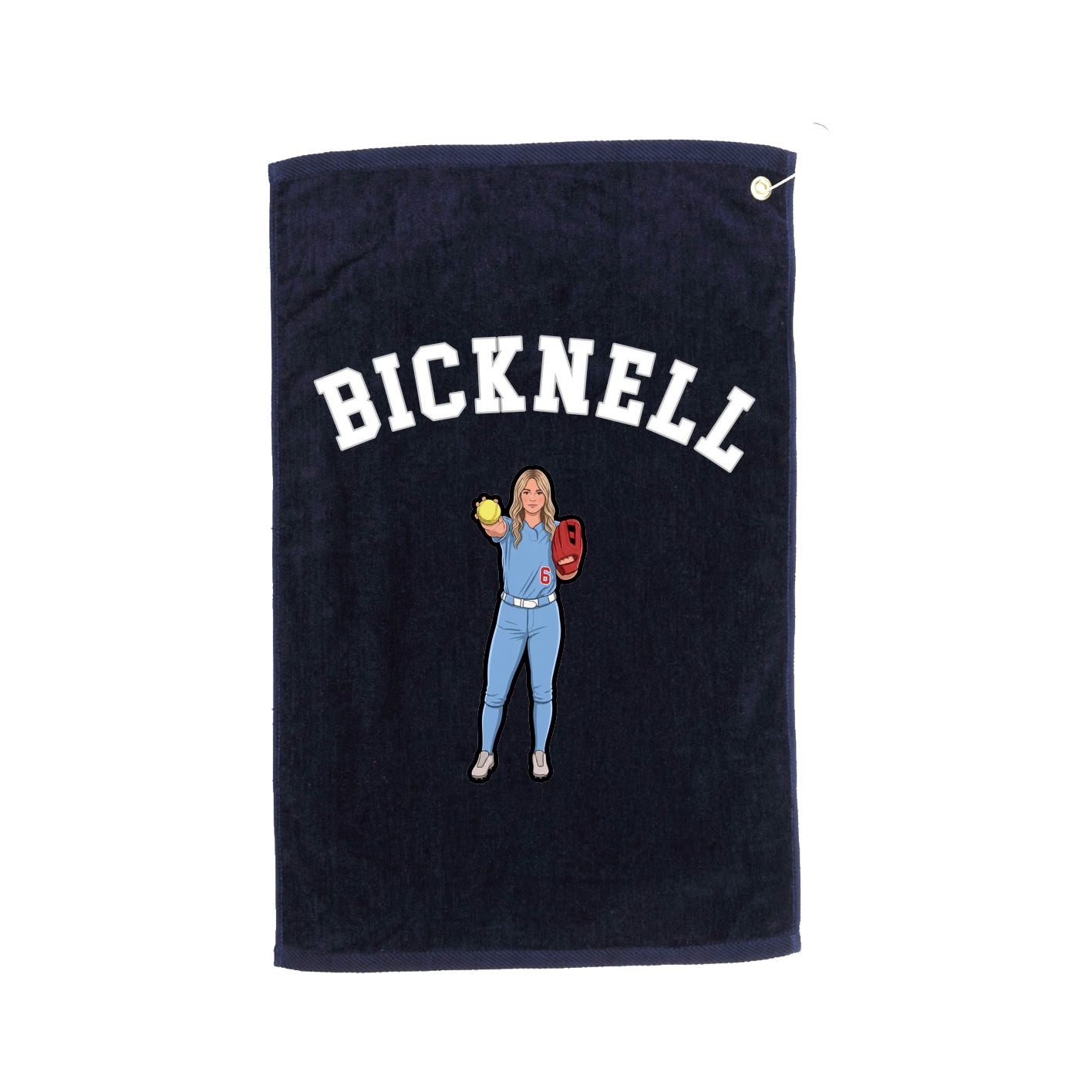 Golf Towel — Shirsey Arch in Navy