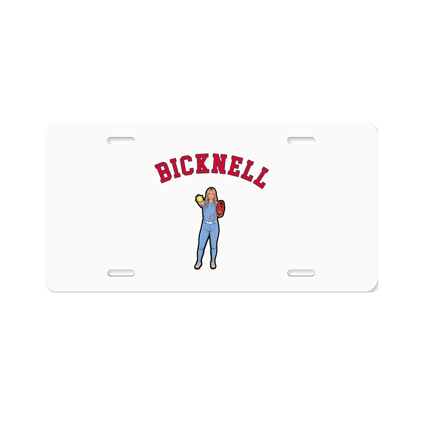 License Plate — Shirsey Arch in Classic