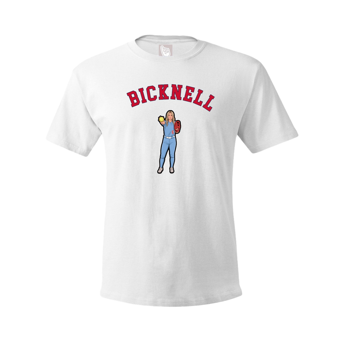 Tee — Shirsey Arch in White