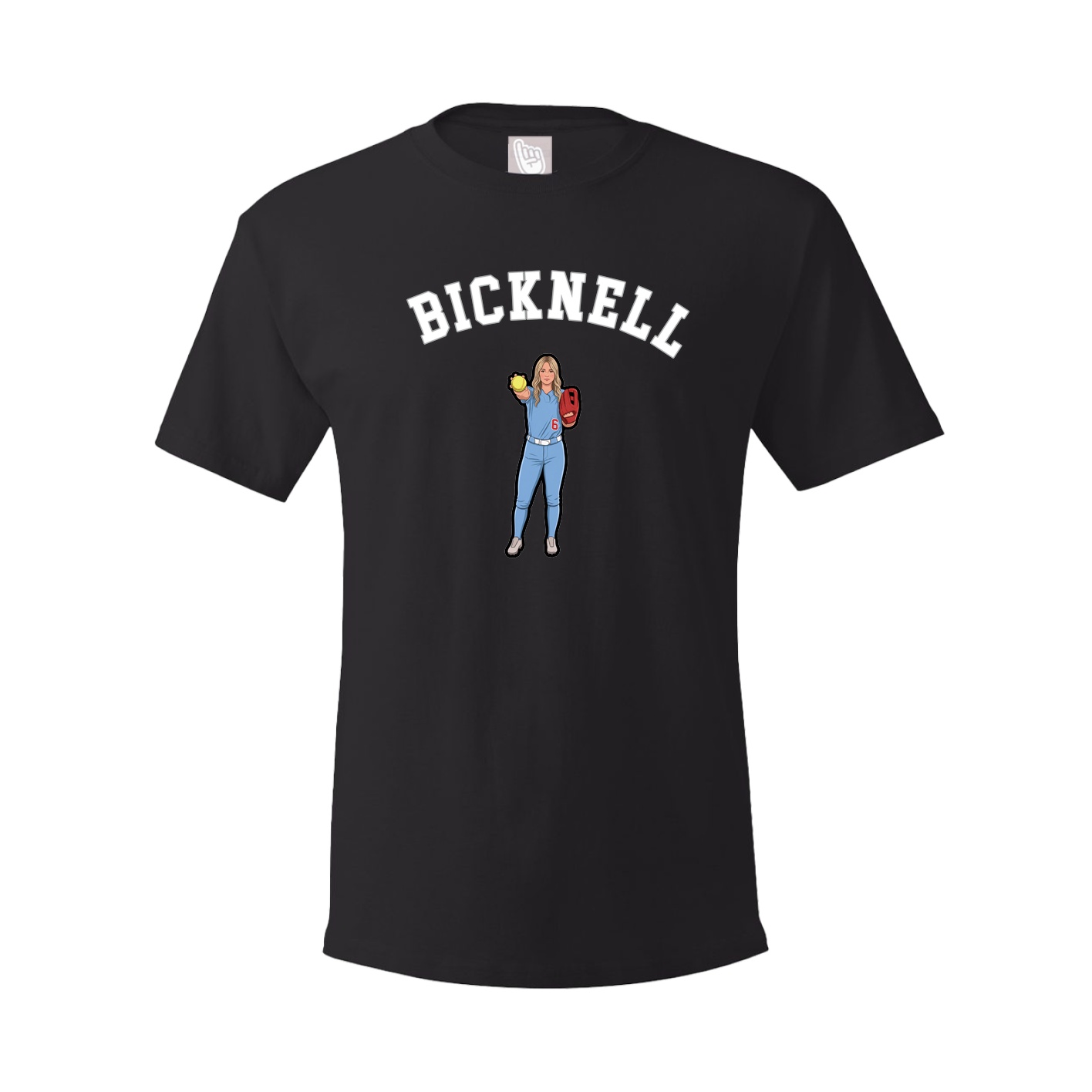 Youth Tee — Shirsey Arch in Black