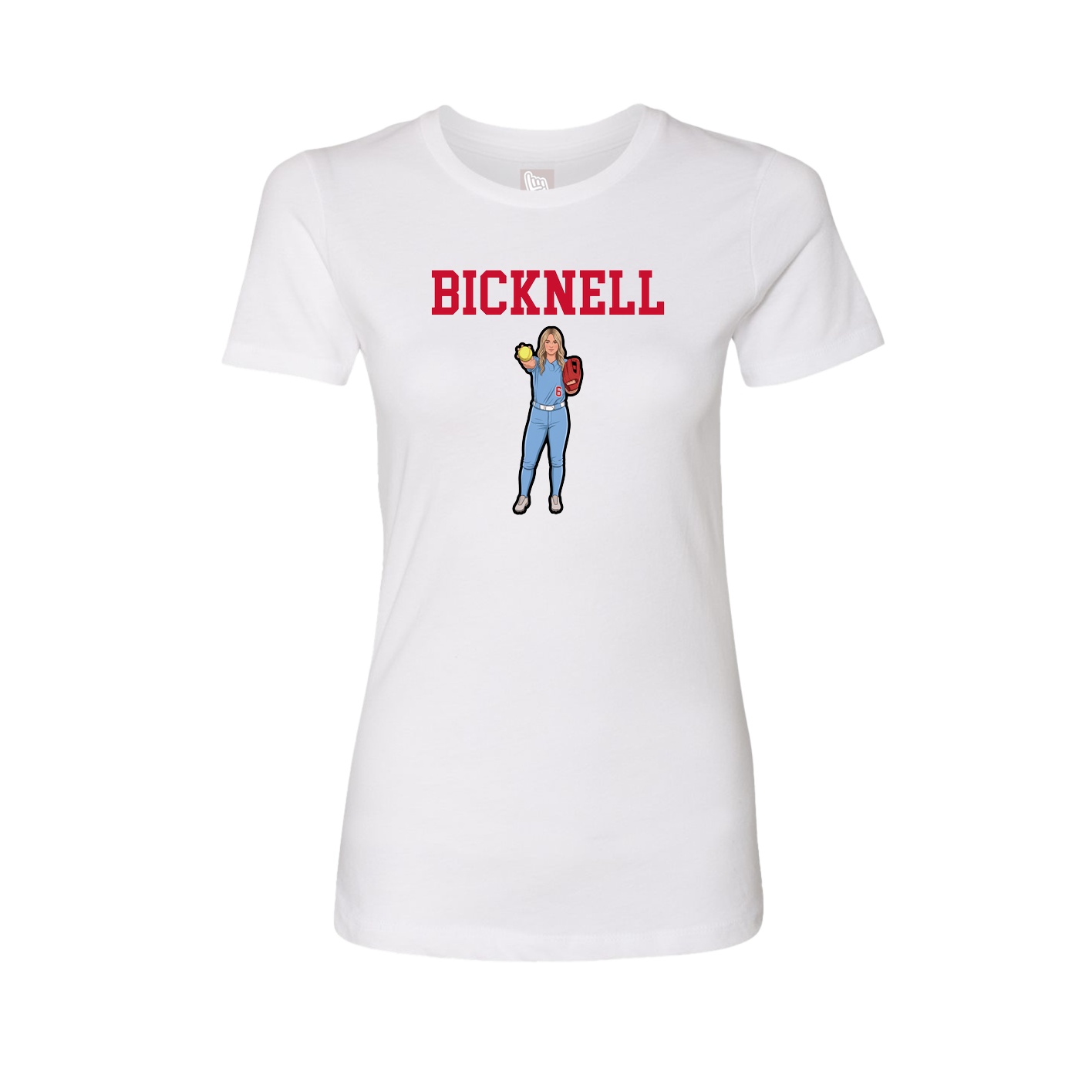 Fitted Women's Tee — Shirsey in White