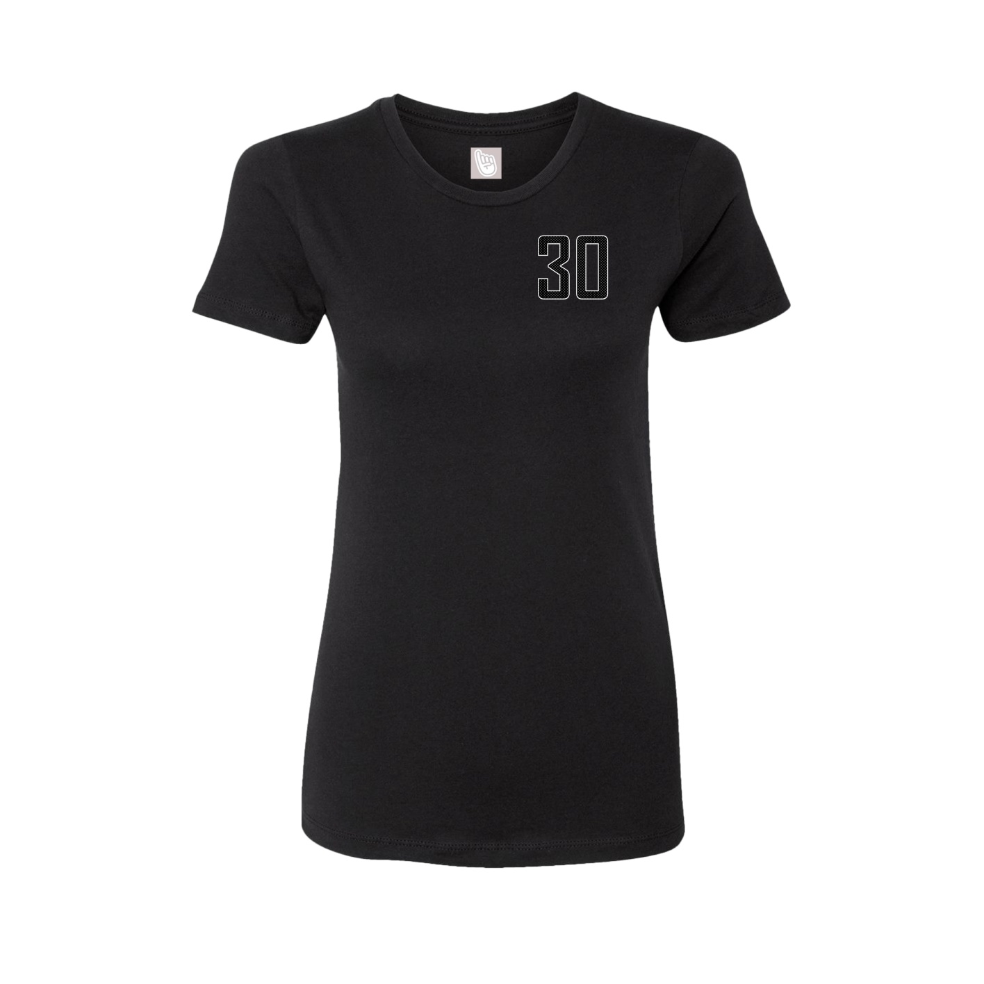 Womens Tee — Front Shirsy in Black