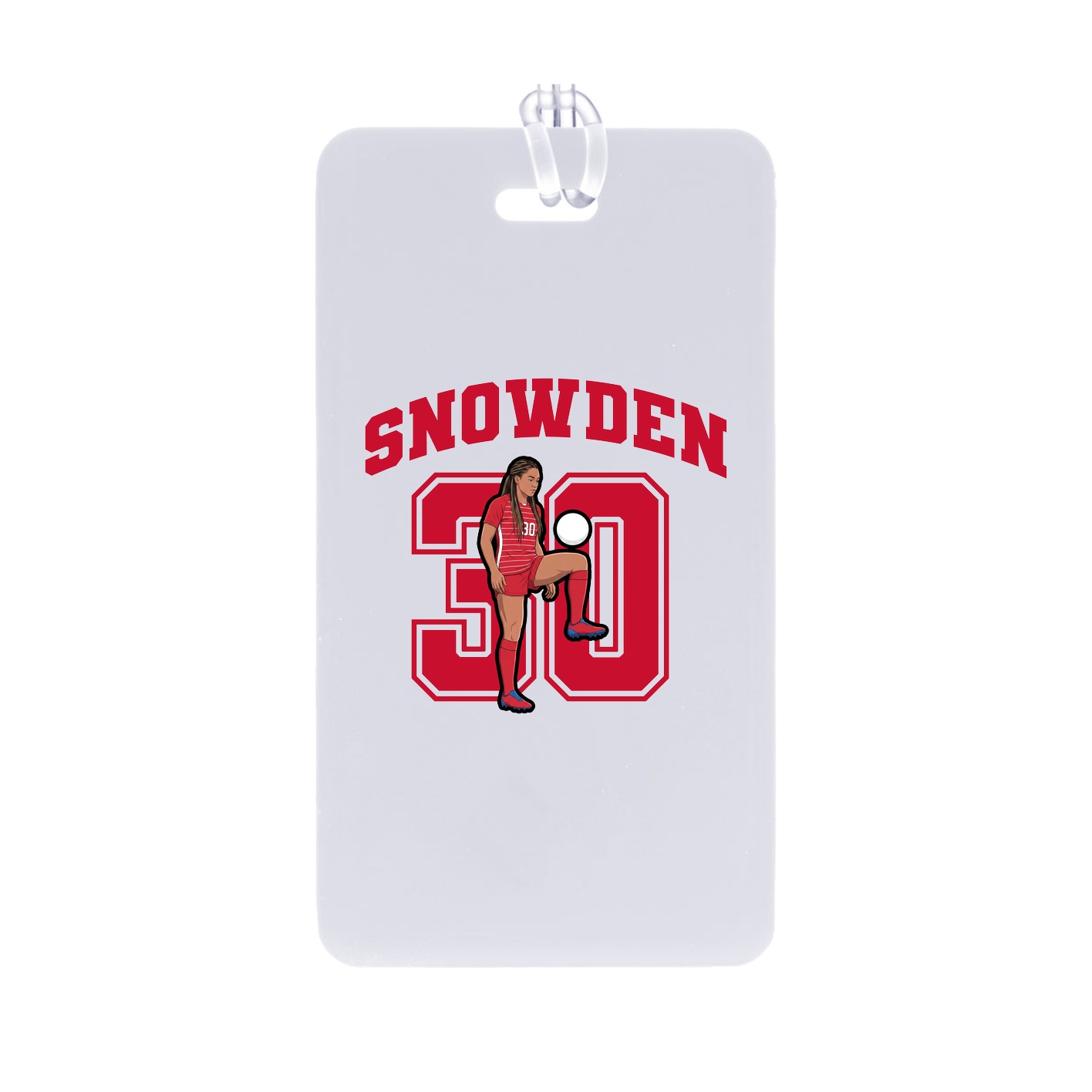 Bag Tag — Number in Classic