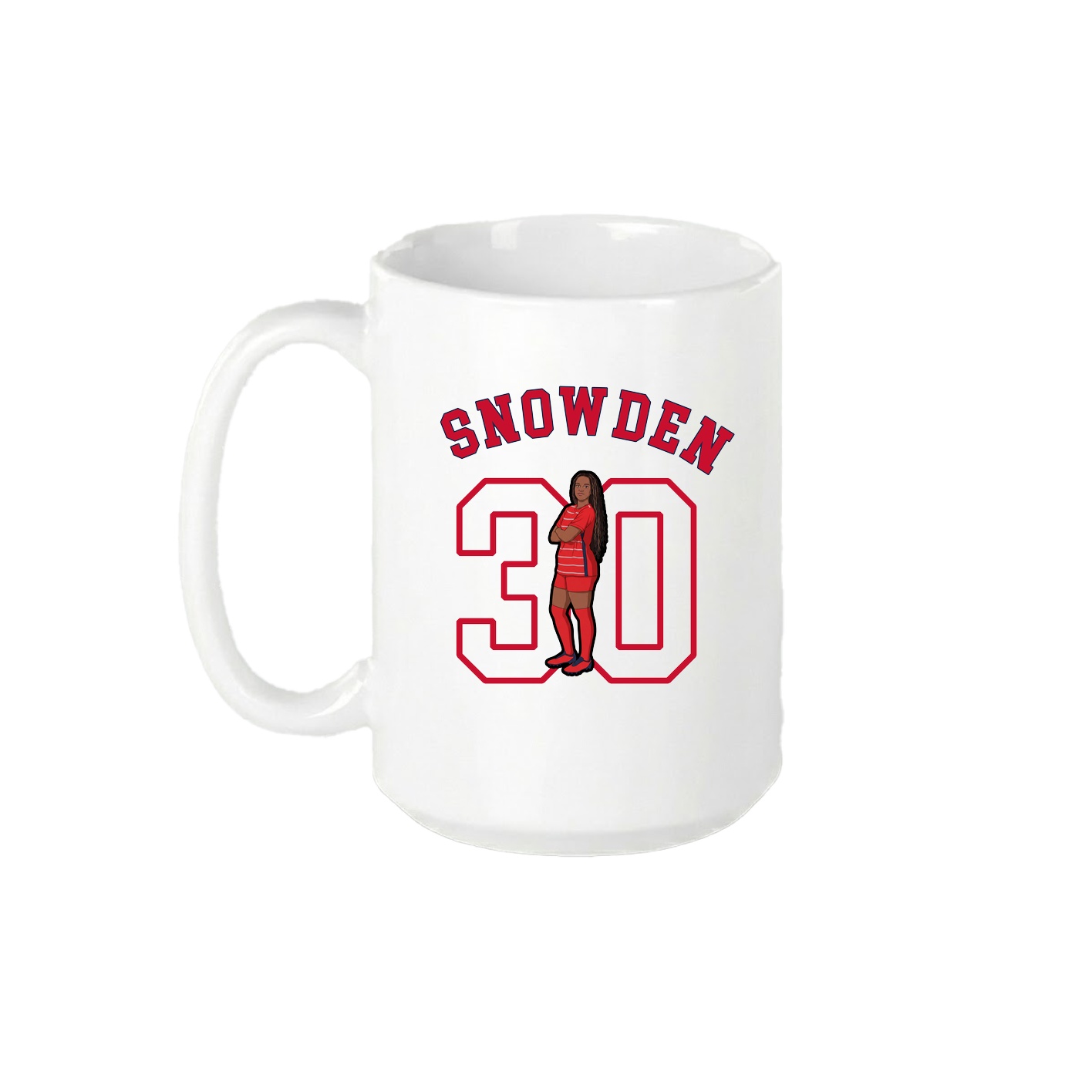 15oz Coffee Mug — Shirsey Arch in White