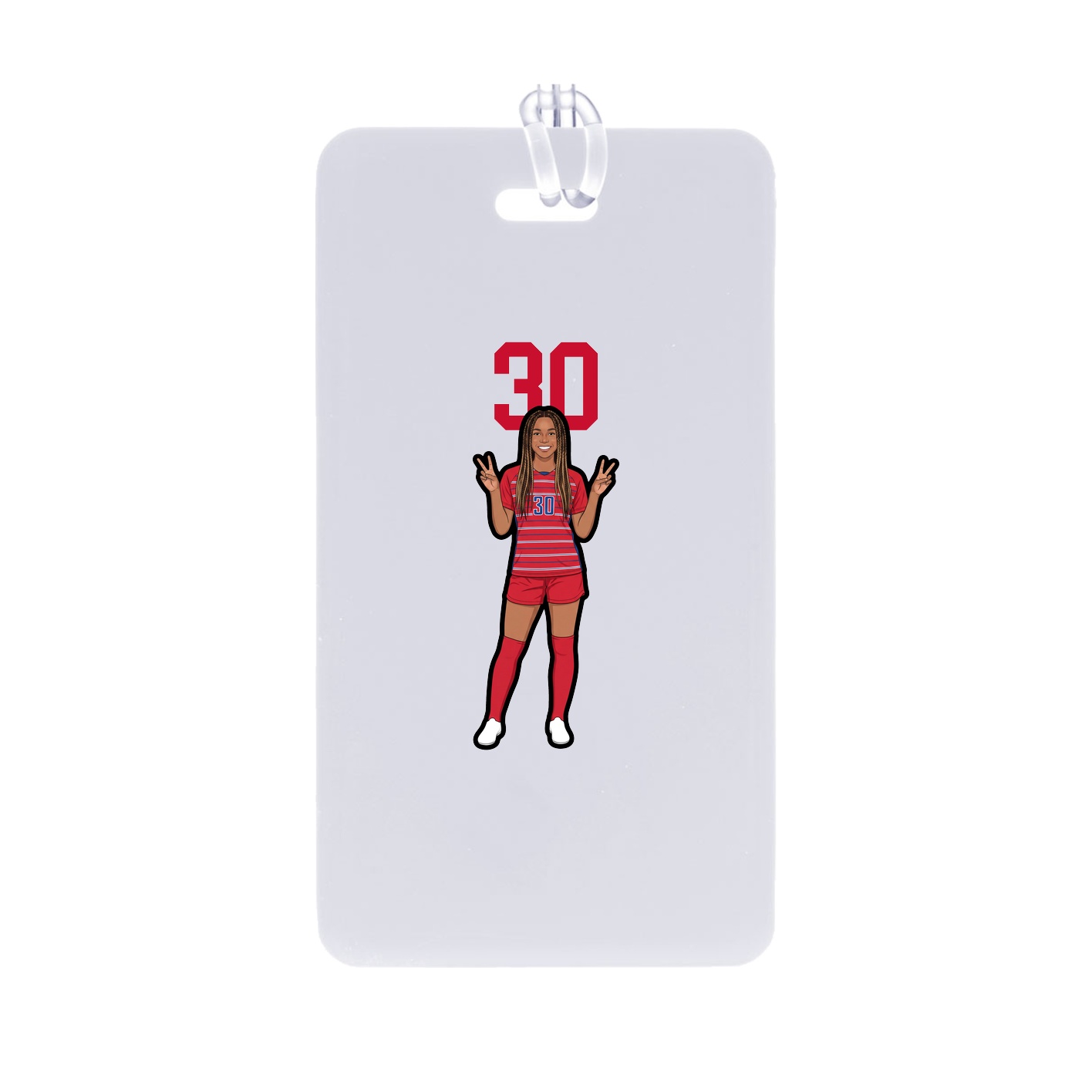 Bag Tag — Number Top in Classic