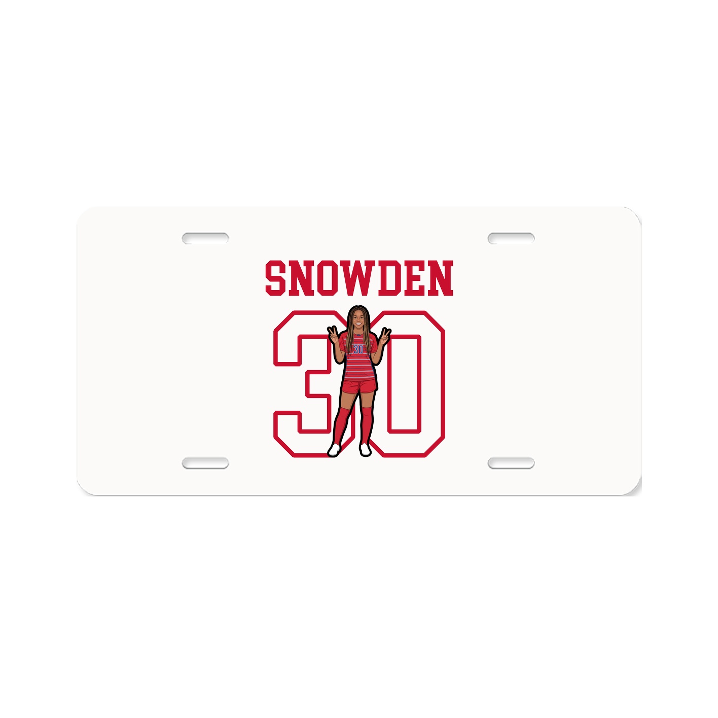 License Plate — Shirsey in Classic