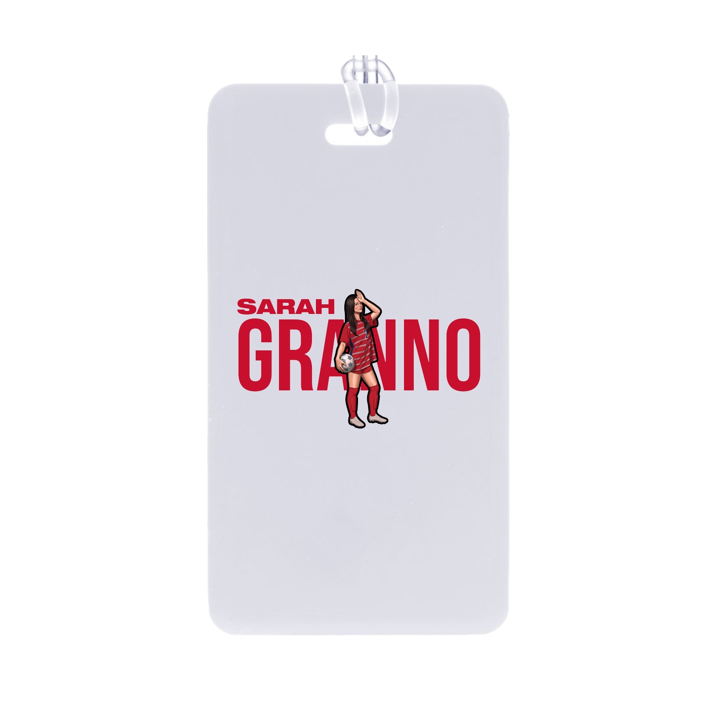 Bag Tag — Player Name in Classic