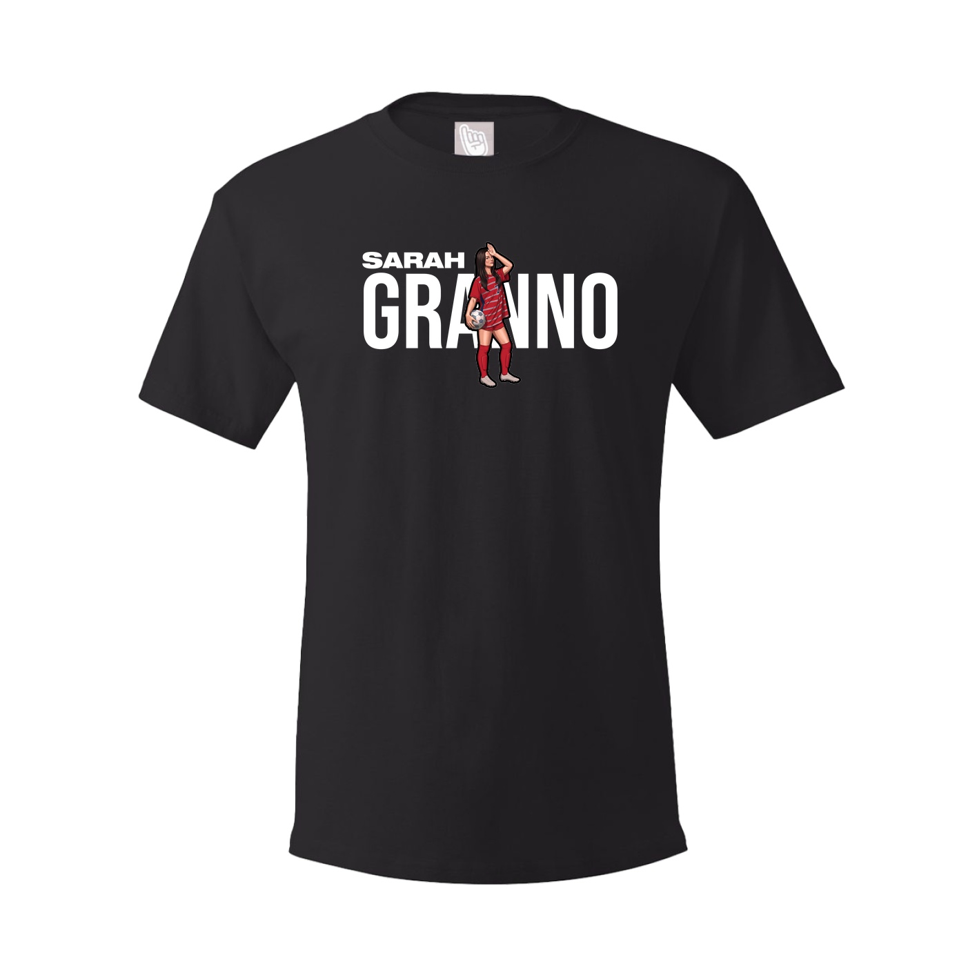 Youth Tee — Player Name in Black