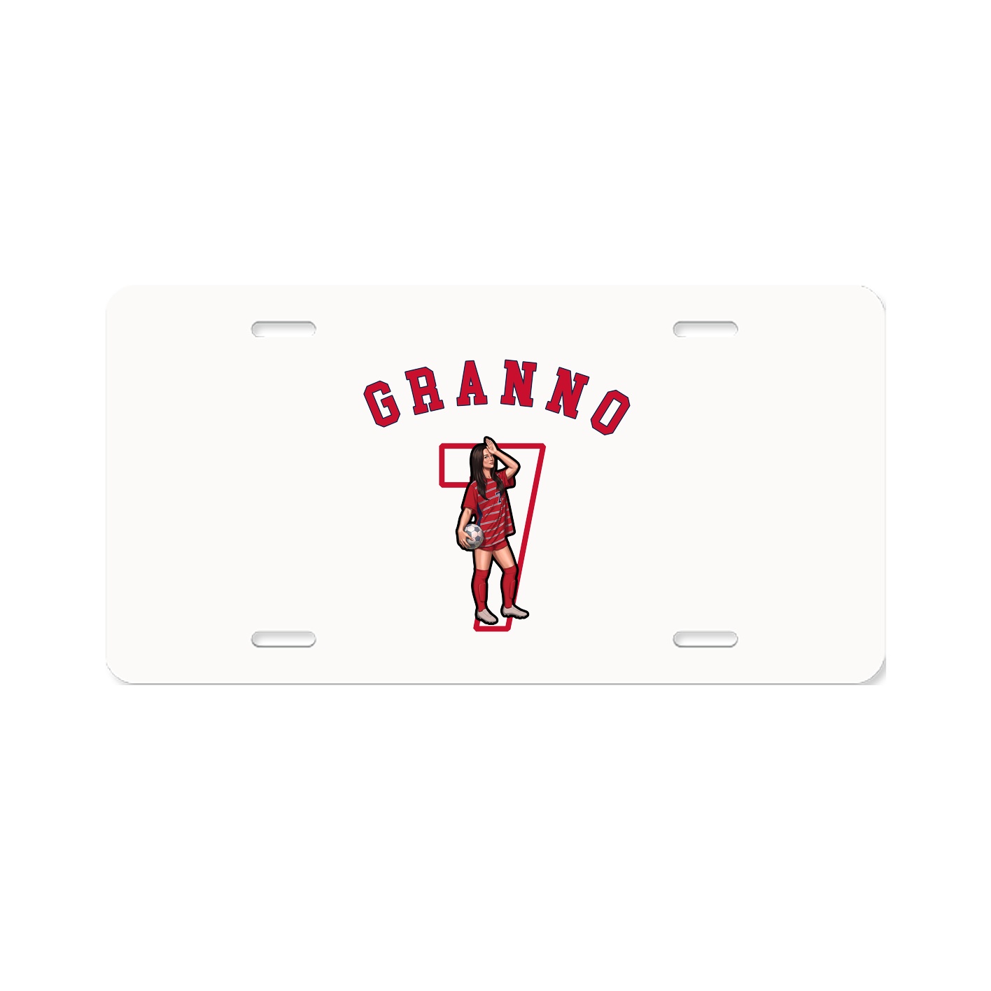 License Plate — Shirsey Arch in Classic