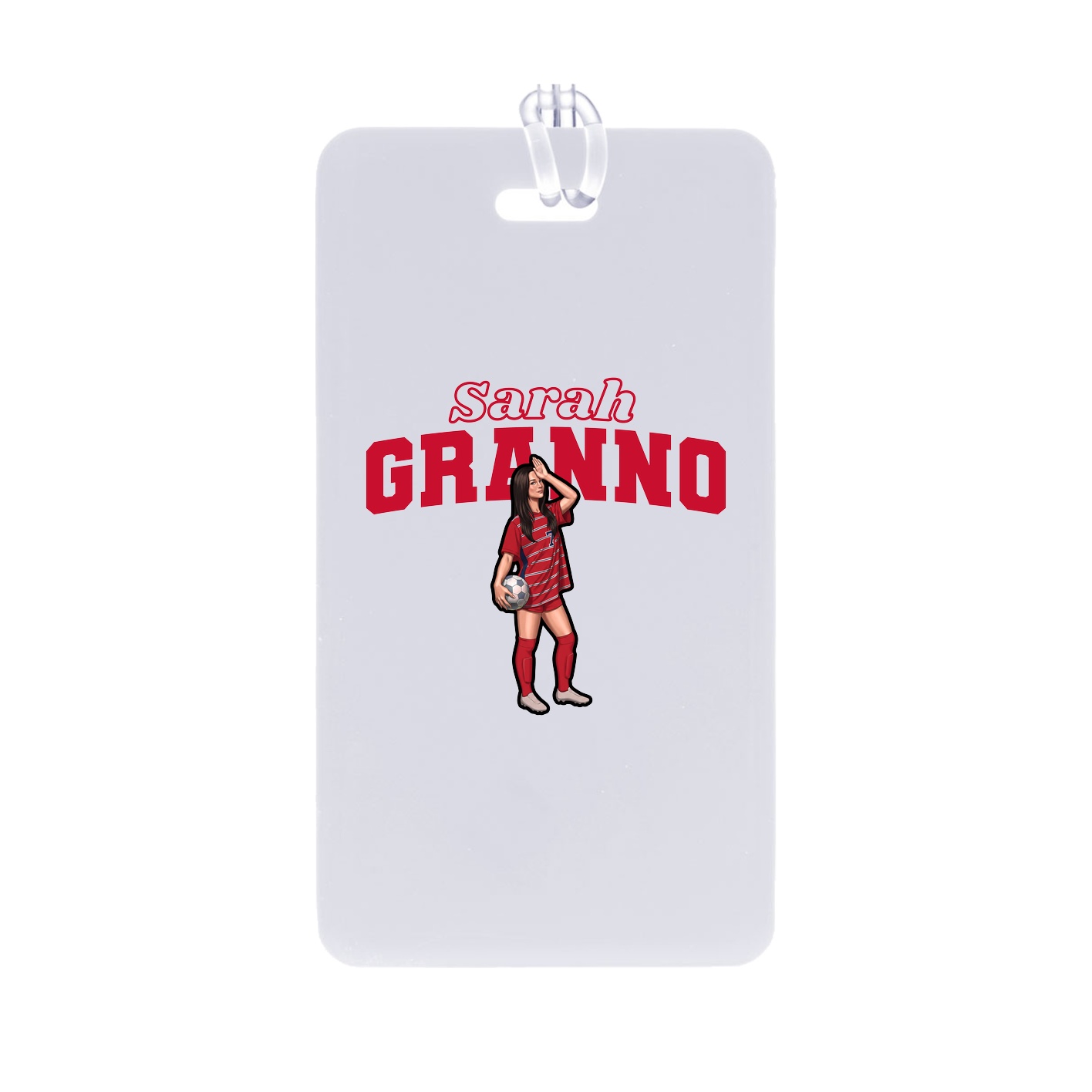 Bag Tag — Name Arch in Classic