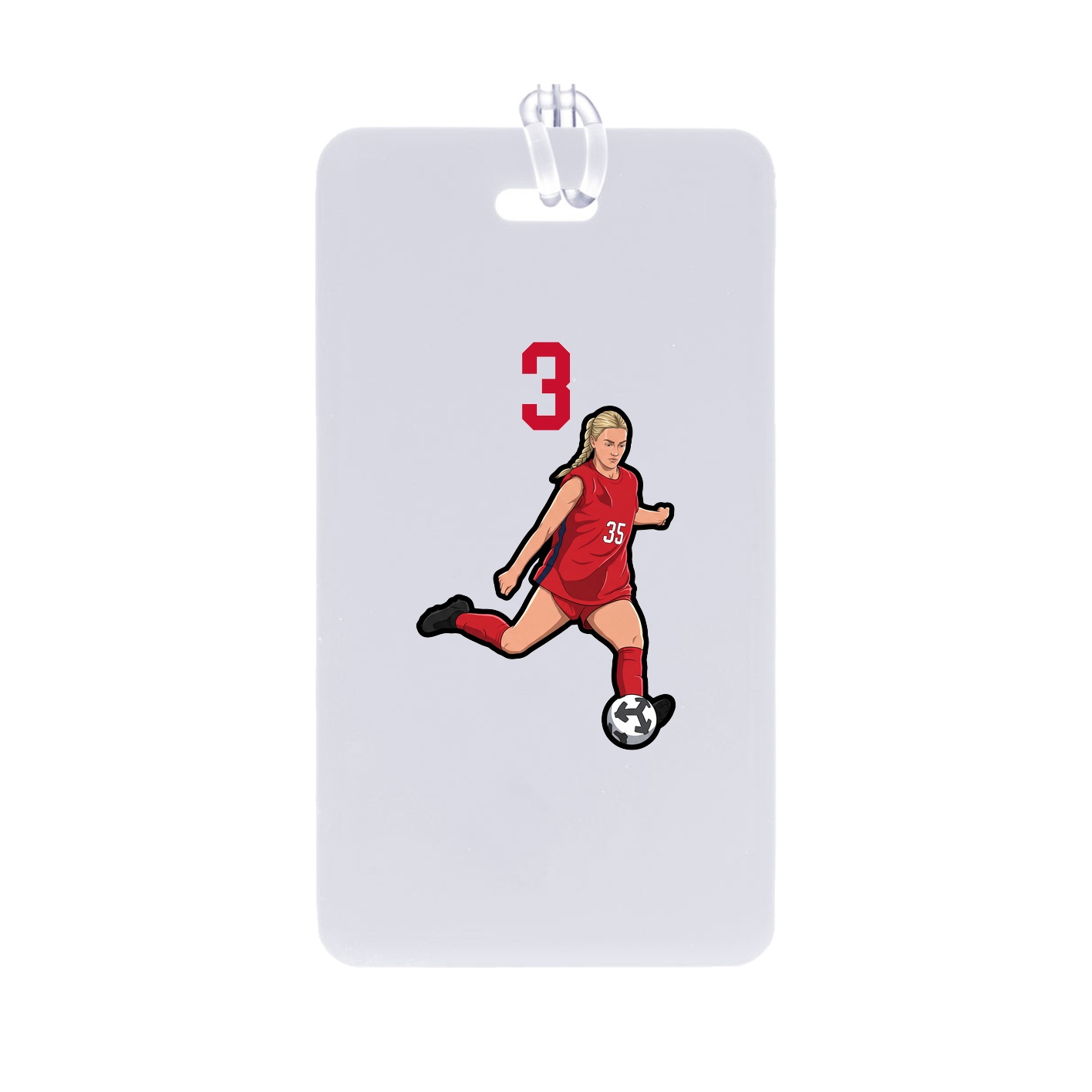 Bag Tag — Number Top in Classic