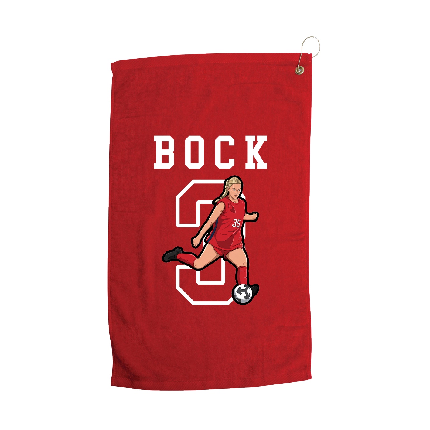 Golf Towel — Shirsey in Red