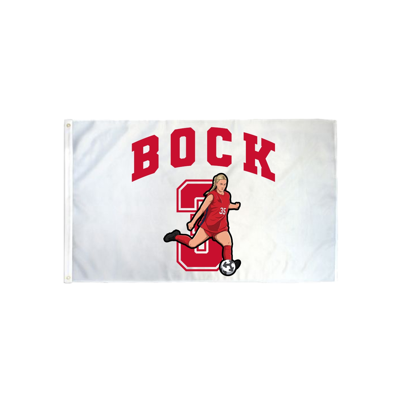 3x5 Flag — Number in Classic