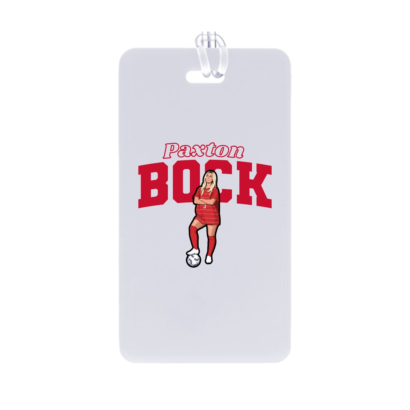 Bag Tag — Name Arch in Classic