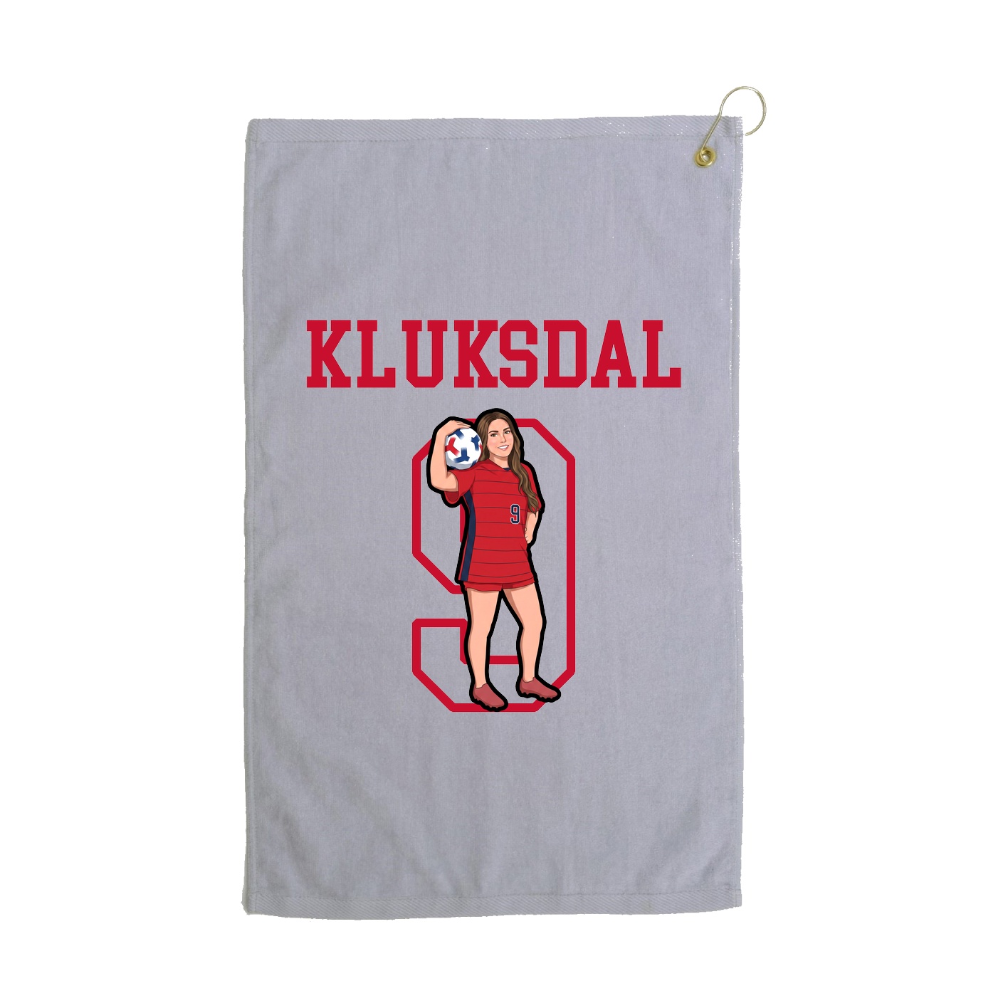 Golf Towel — Shirsey in Grey