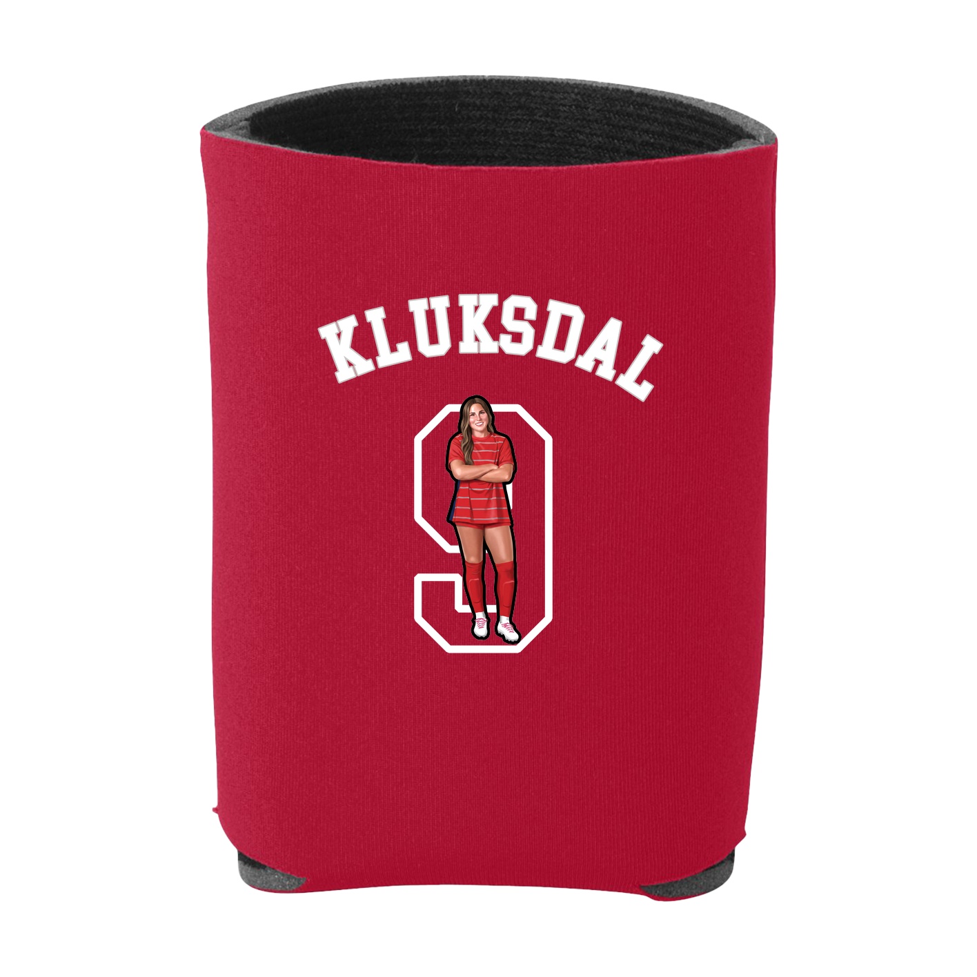 Can Holder — Shirsey Arch in Red