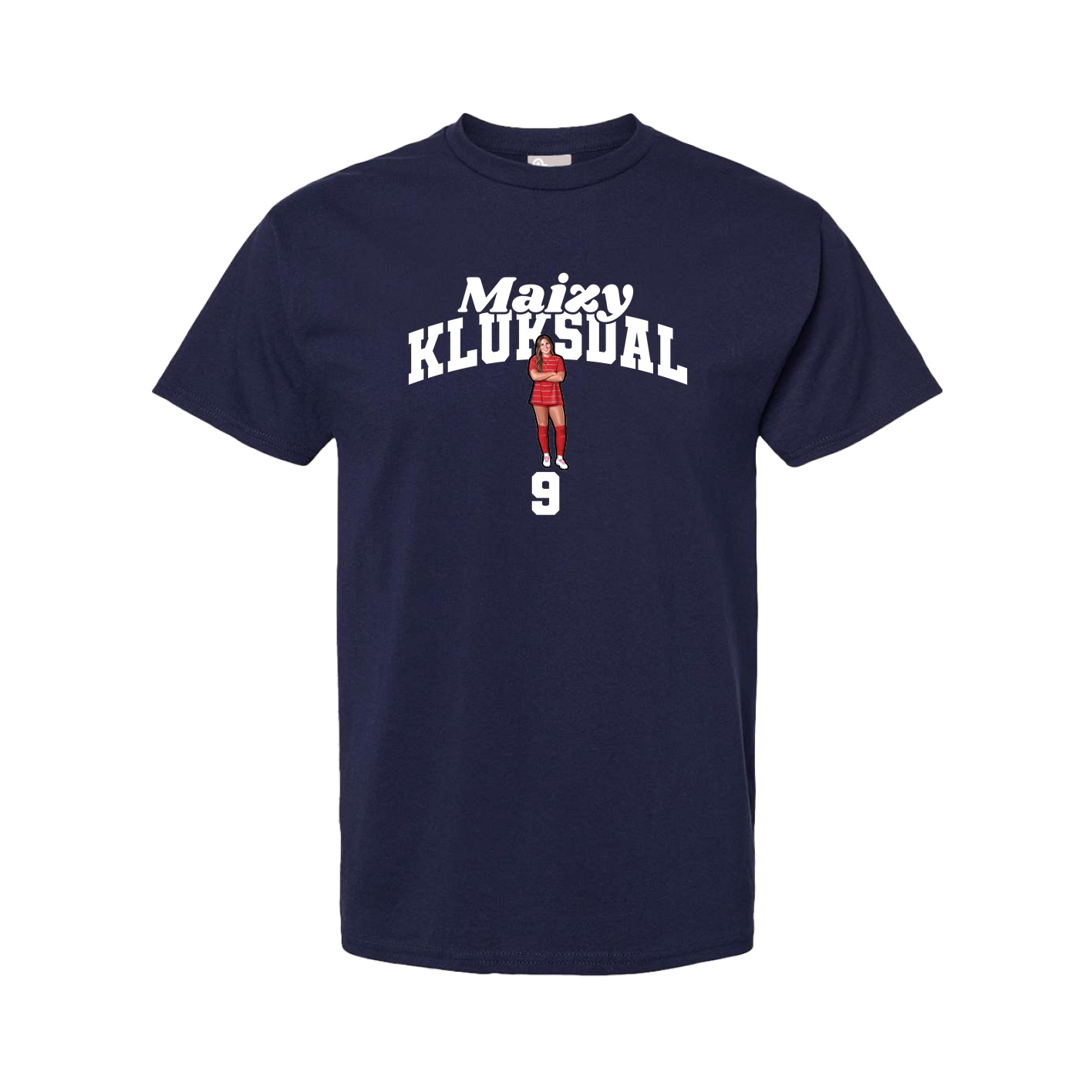 Tee — Signature Arch in Navy