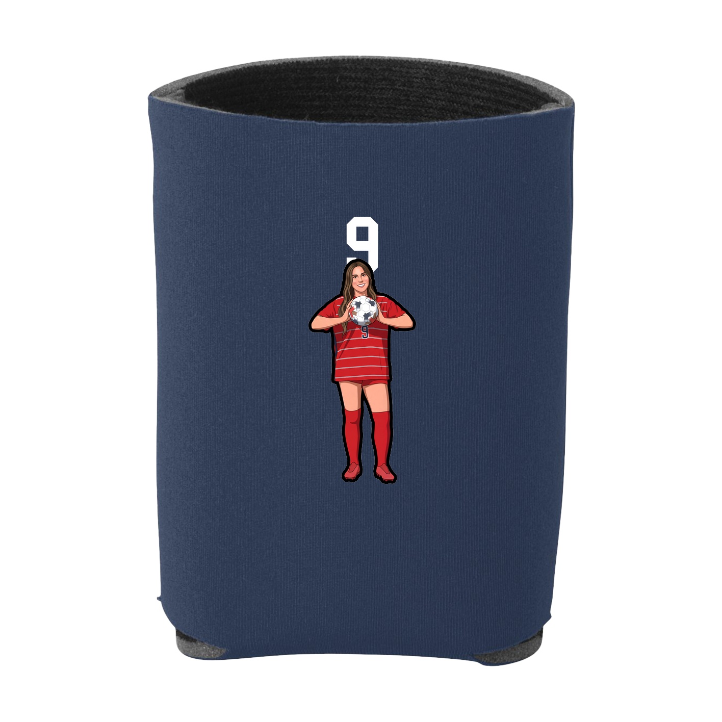 Can Holder — Number Top in Navy
