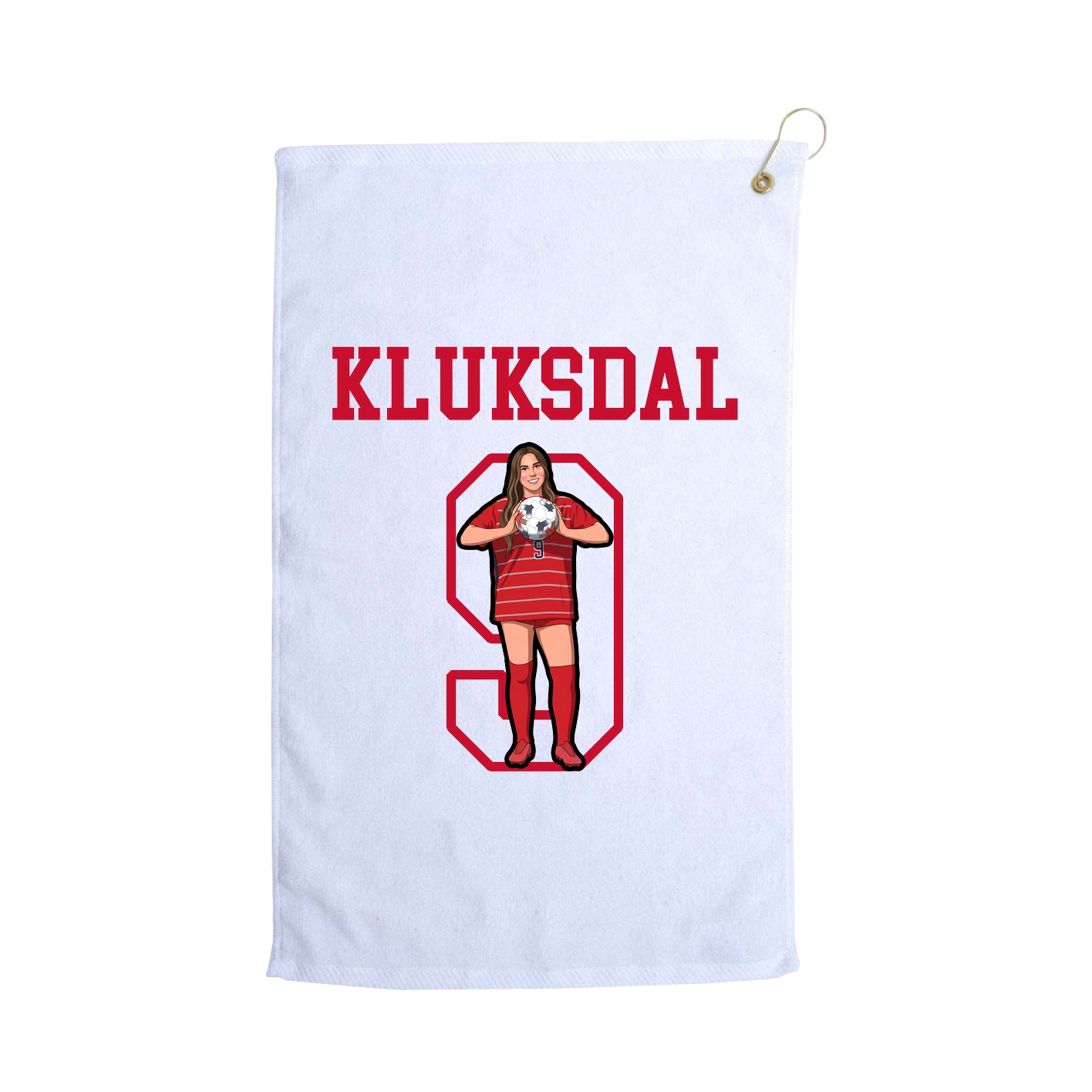 Golf Towel — Shirsey in White