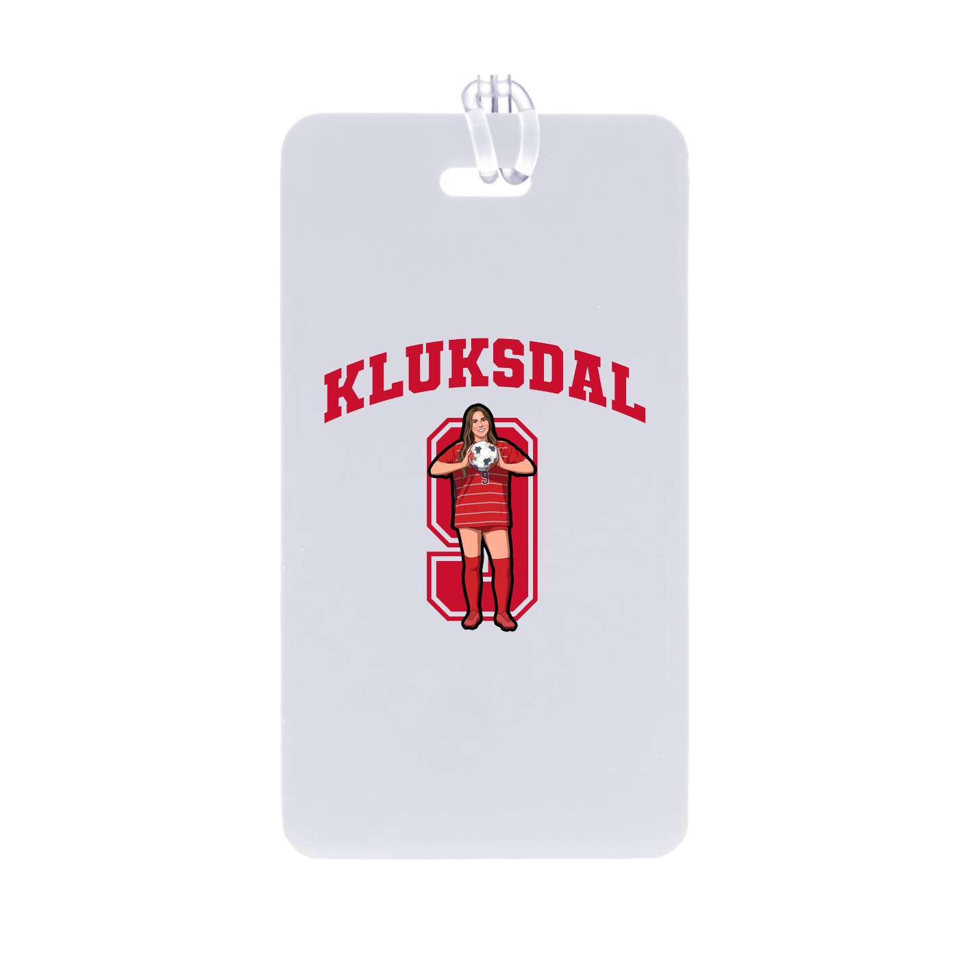 Bag Tag — Number in Classic
