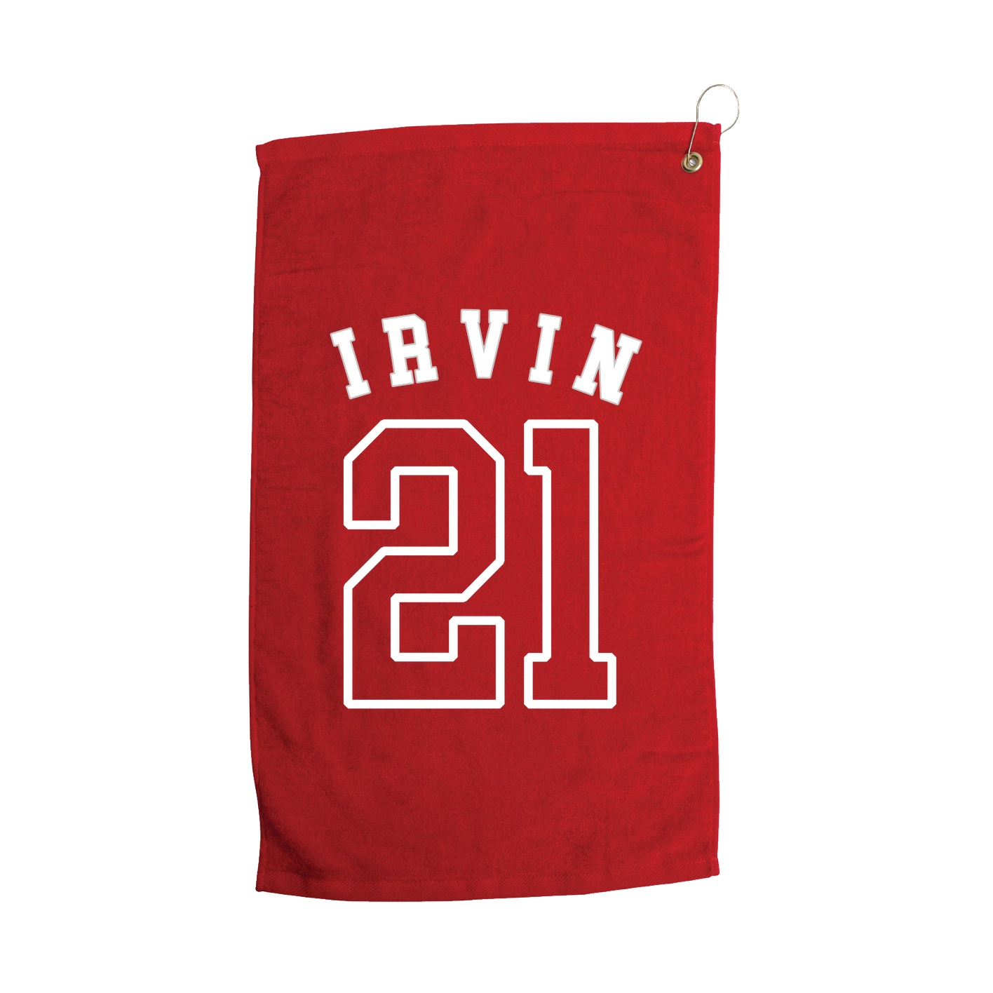 Golf Towel — Shirsey Arch in Red