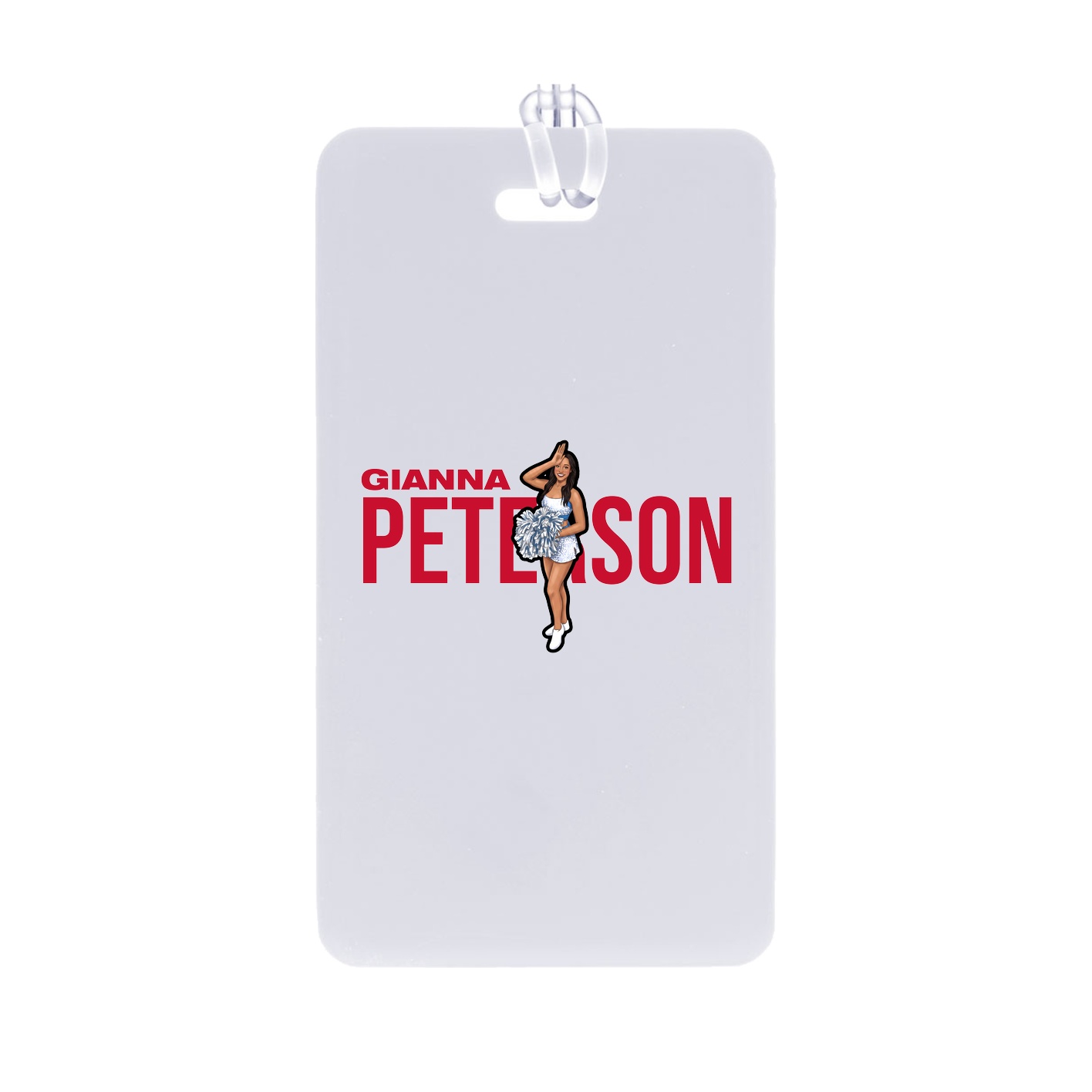 Bag Tag — Player Name in Classic