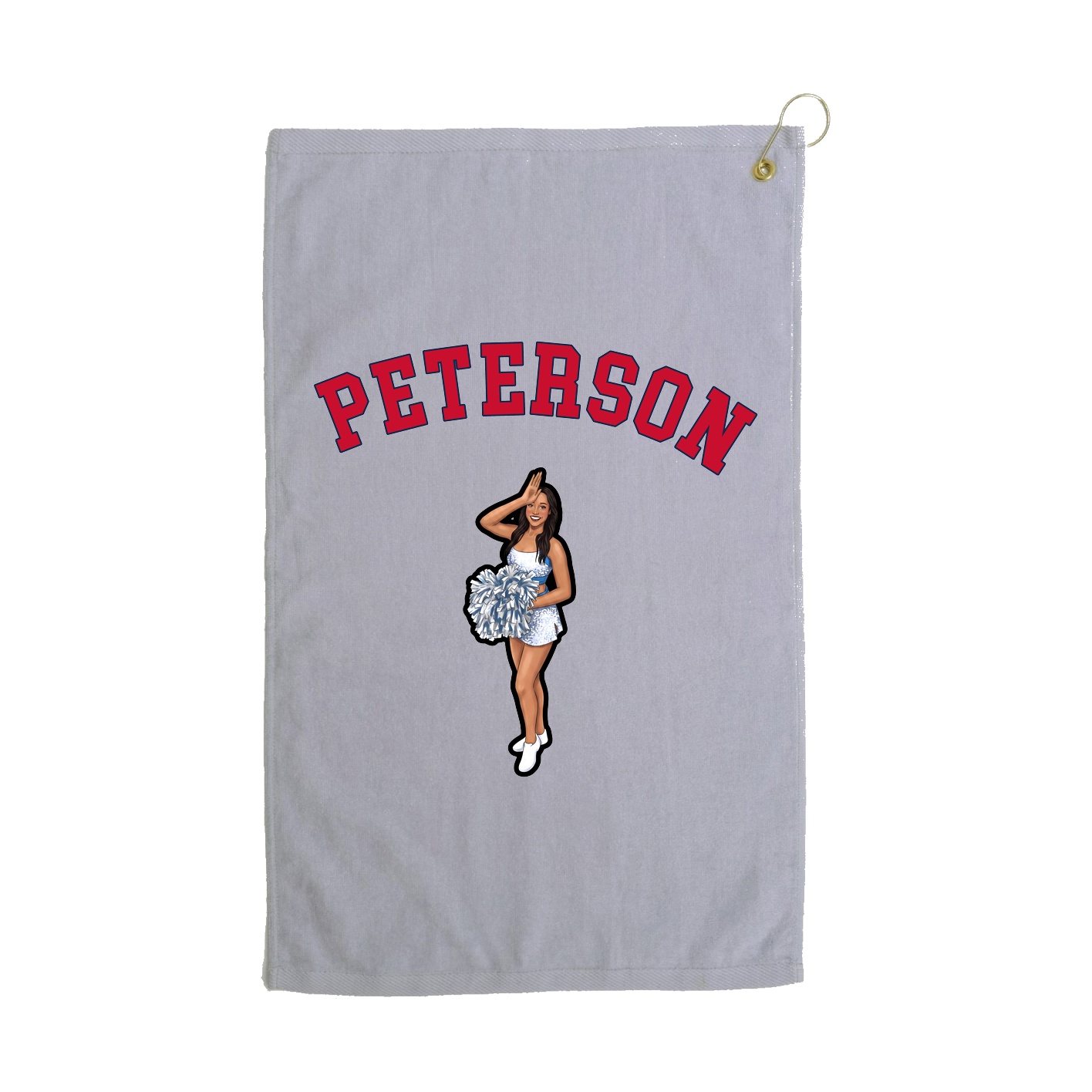 Golf Towel — Shirsey Arch in Grey