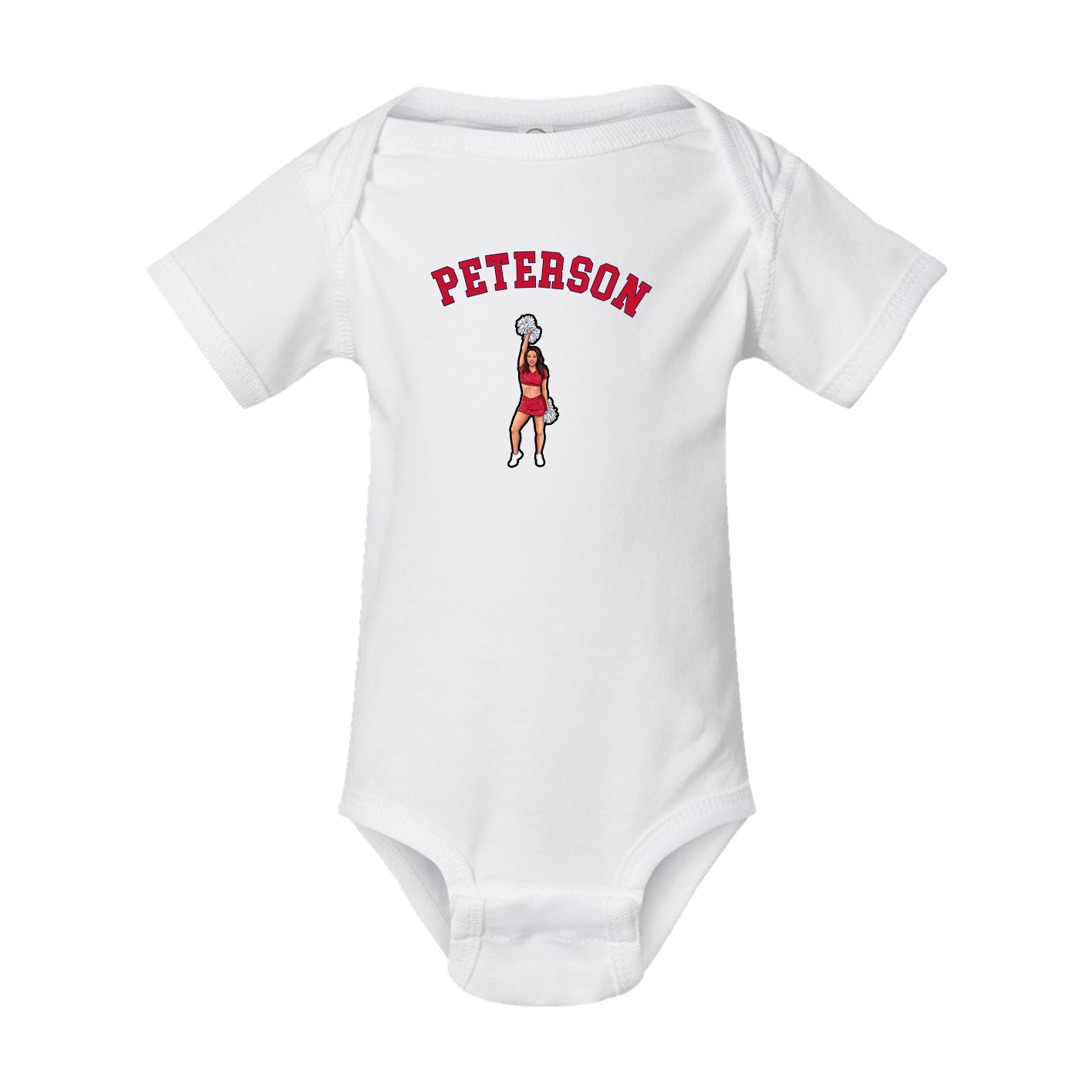 Baby Onesie — Shirsey Arch in White