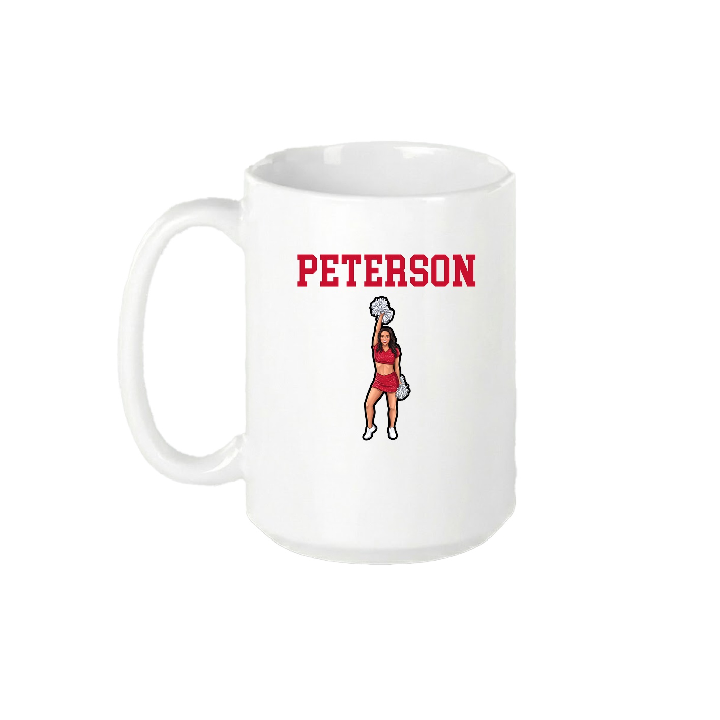 15oz Coffee Mug — Shirsey in White