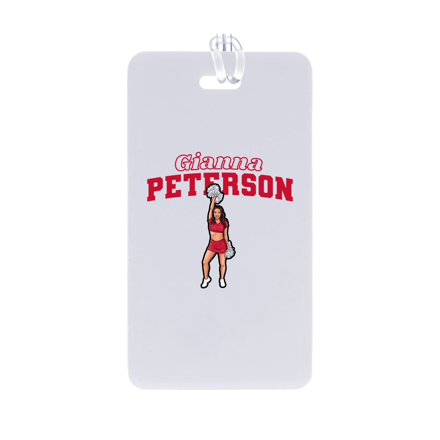 Bag Tag — Name Arch in Classic