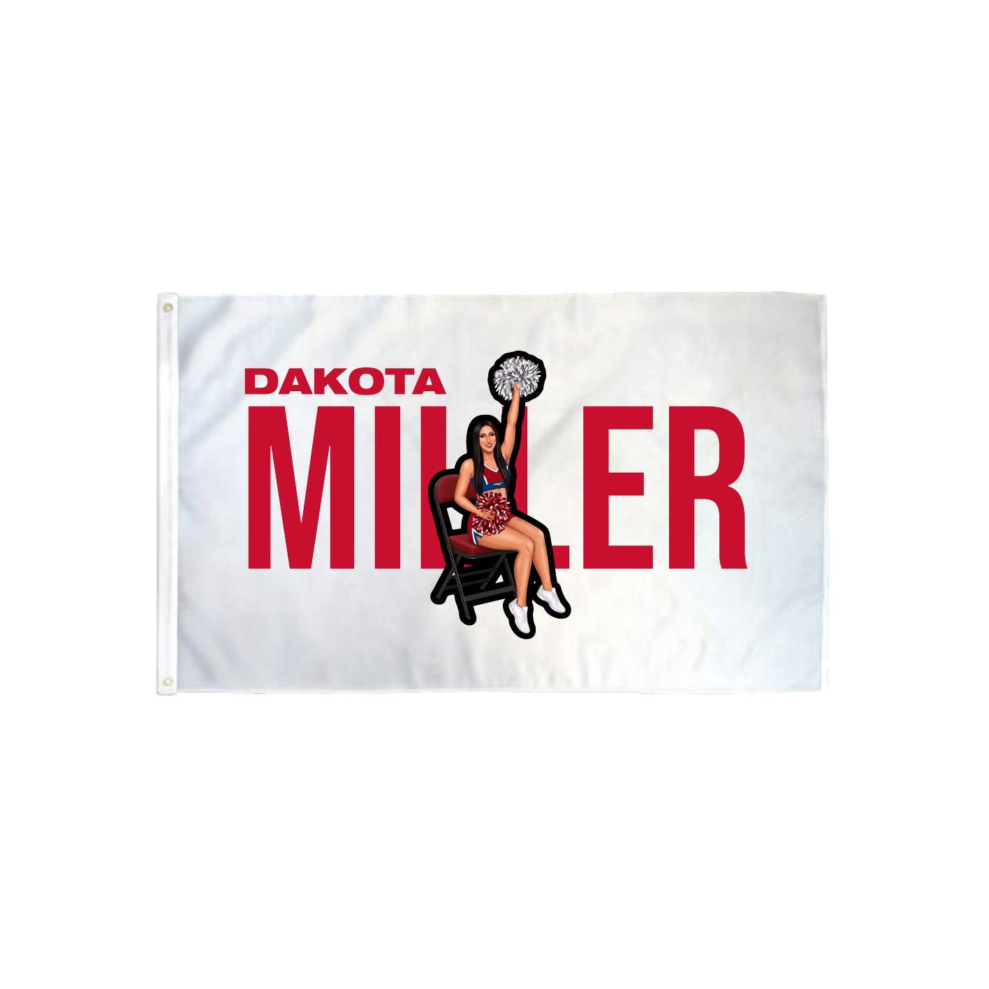 3x5 Flag — Player Name in Classic