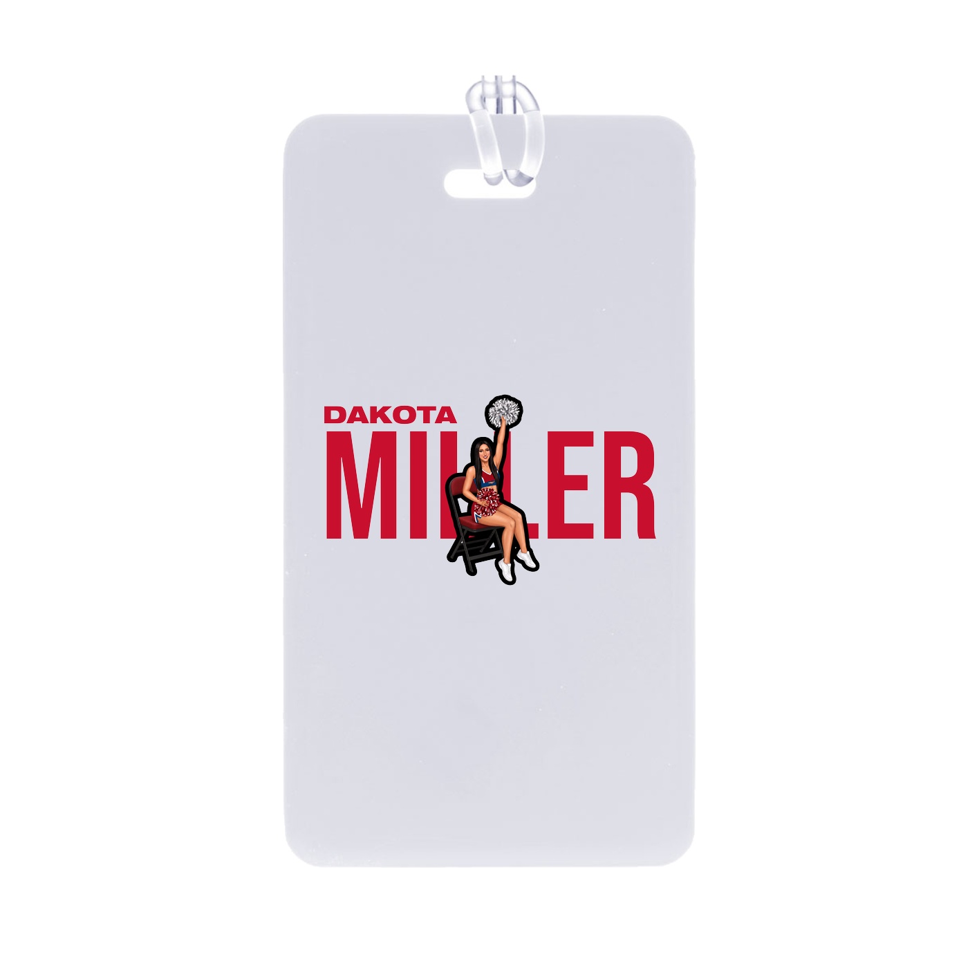 Bag Tag — Player Name in Classic