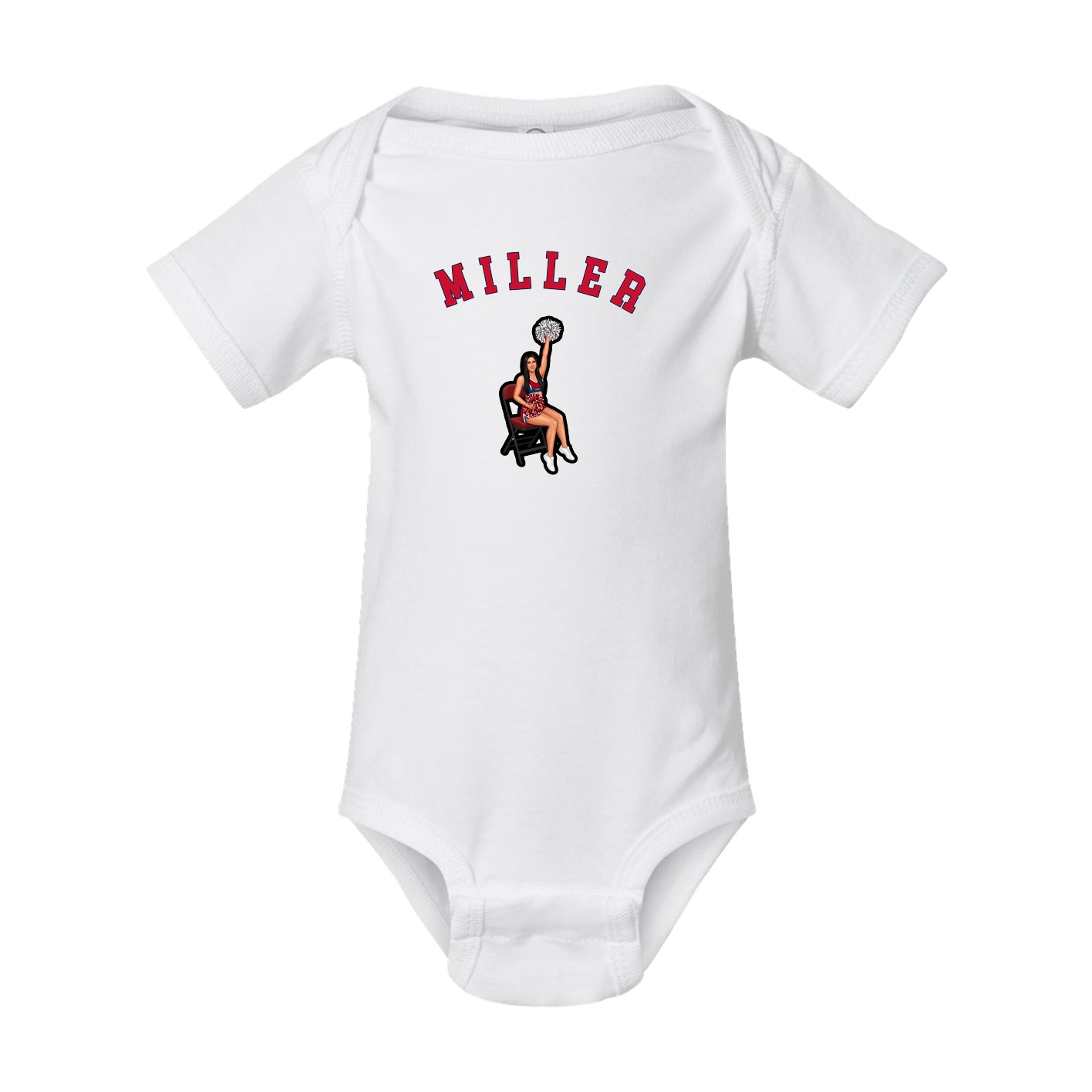 Baby Onesie — Shirsey Arch in White