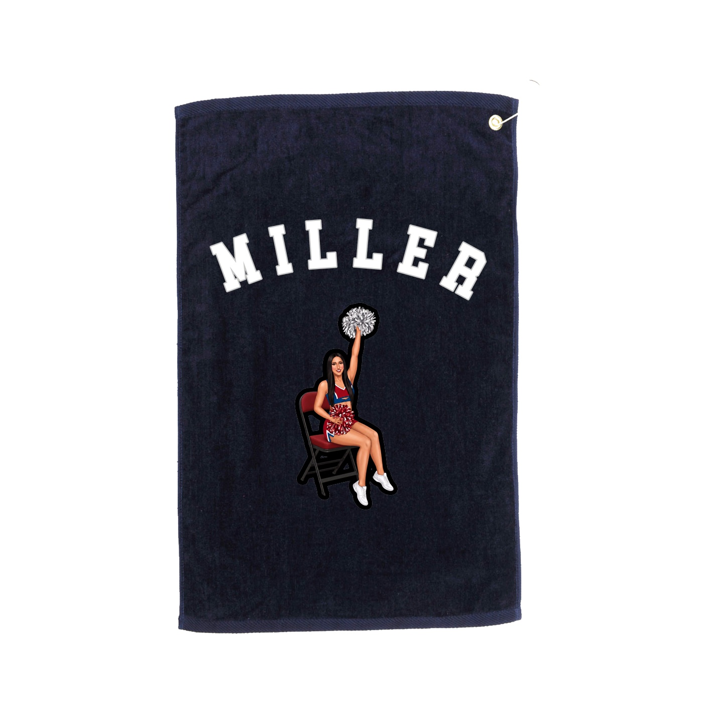 Golf Towel — Shirsey Arch in Navy