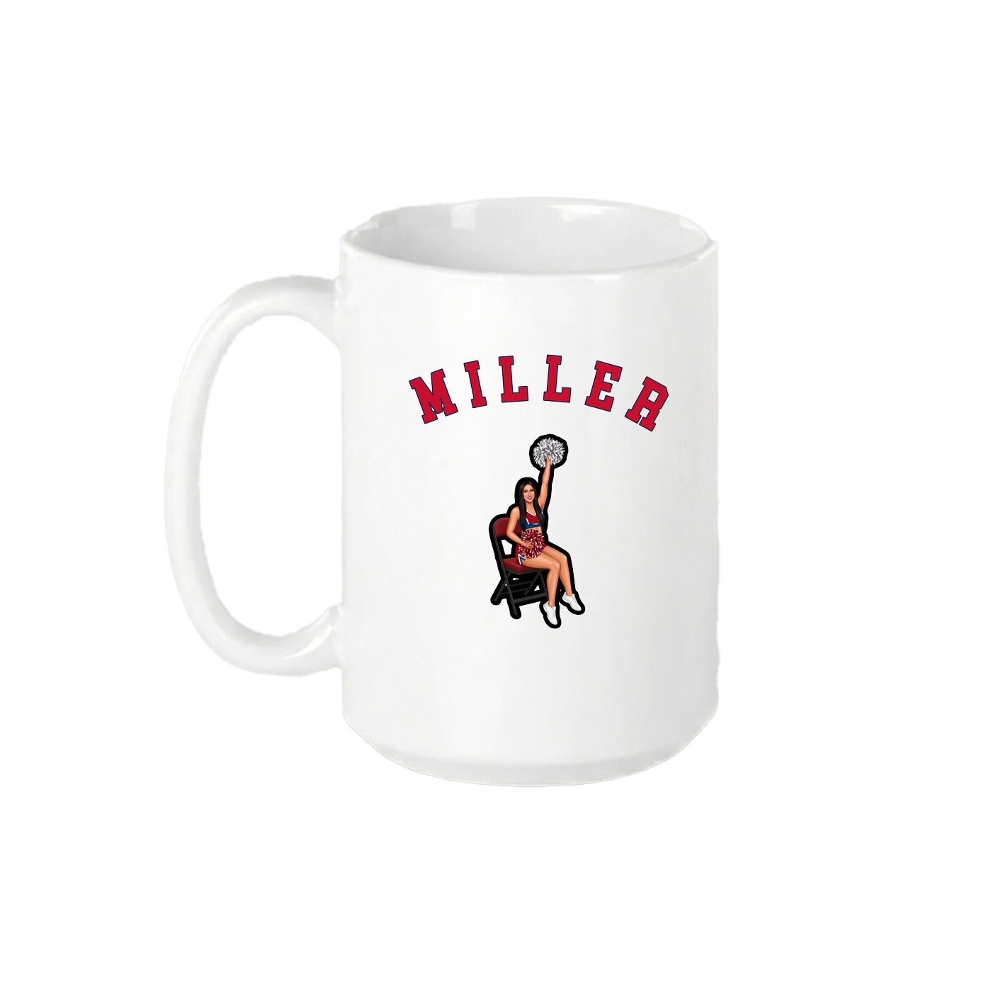 15oz Coffee Mug — Shirsey Arch in White