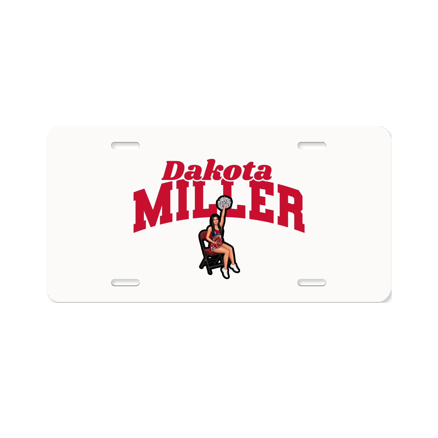 License Plate — Signature Arch in Classic
