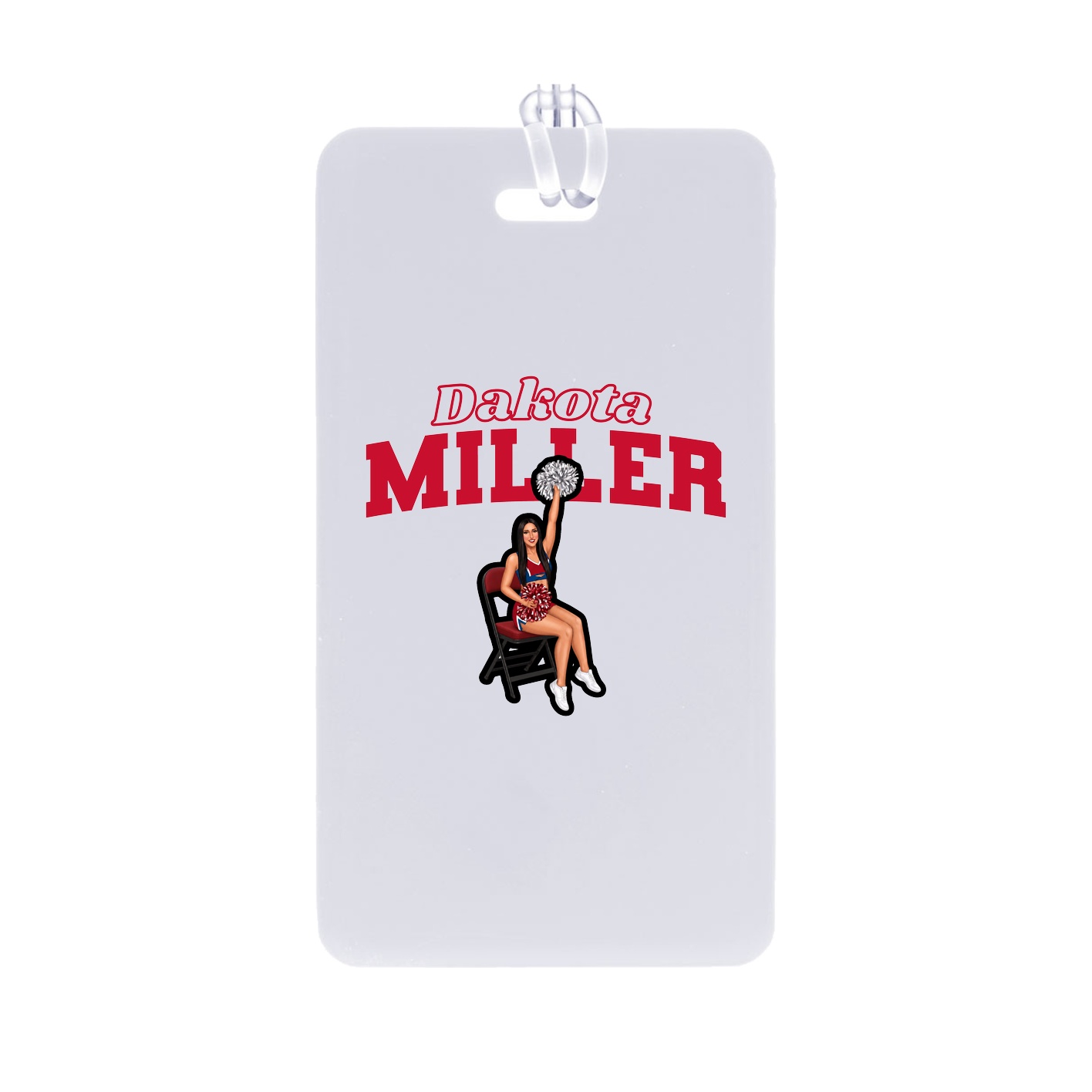 Bag Tag — Name Arch in Classic