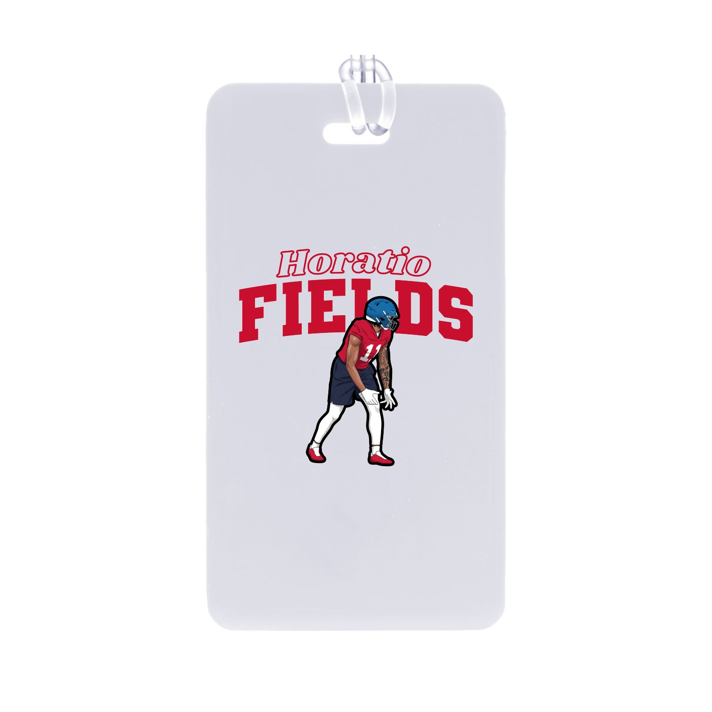 Bag Tag — Name Arch in Classic