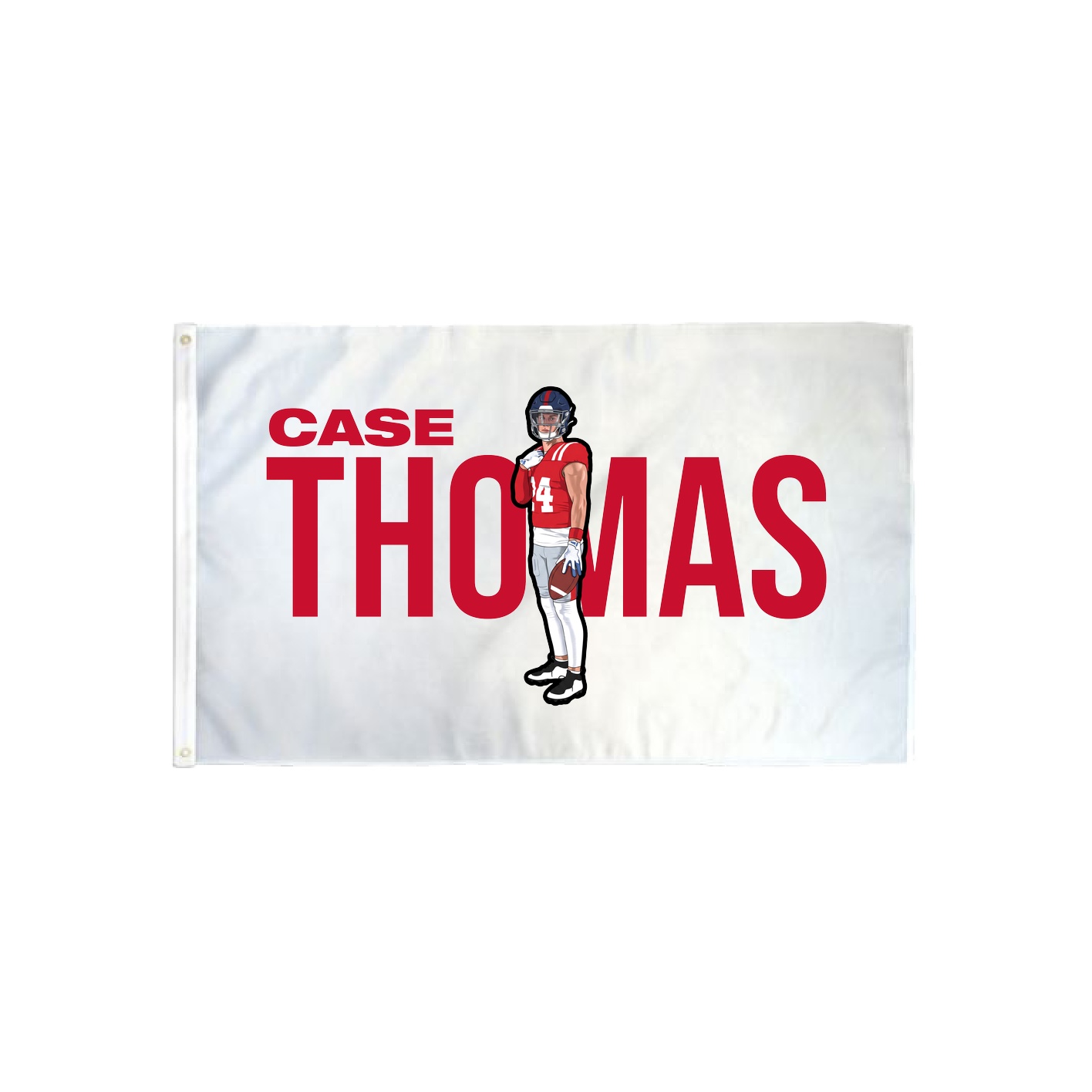 3x5 Flag — Player Name in Classic