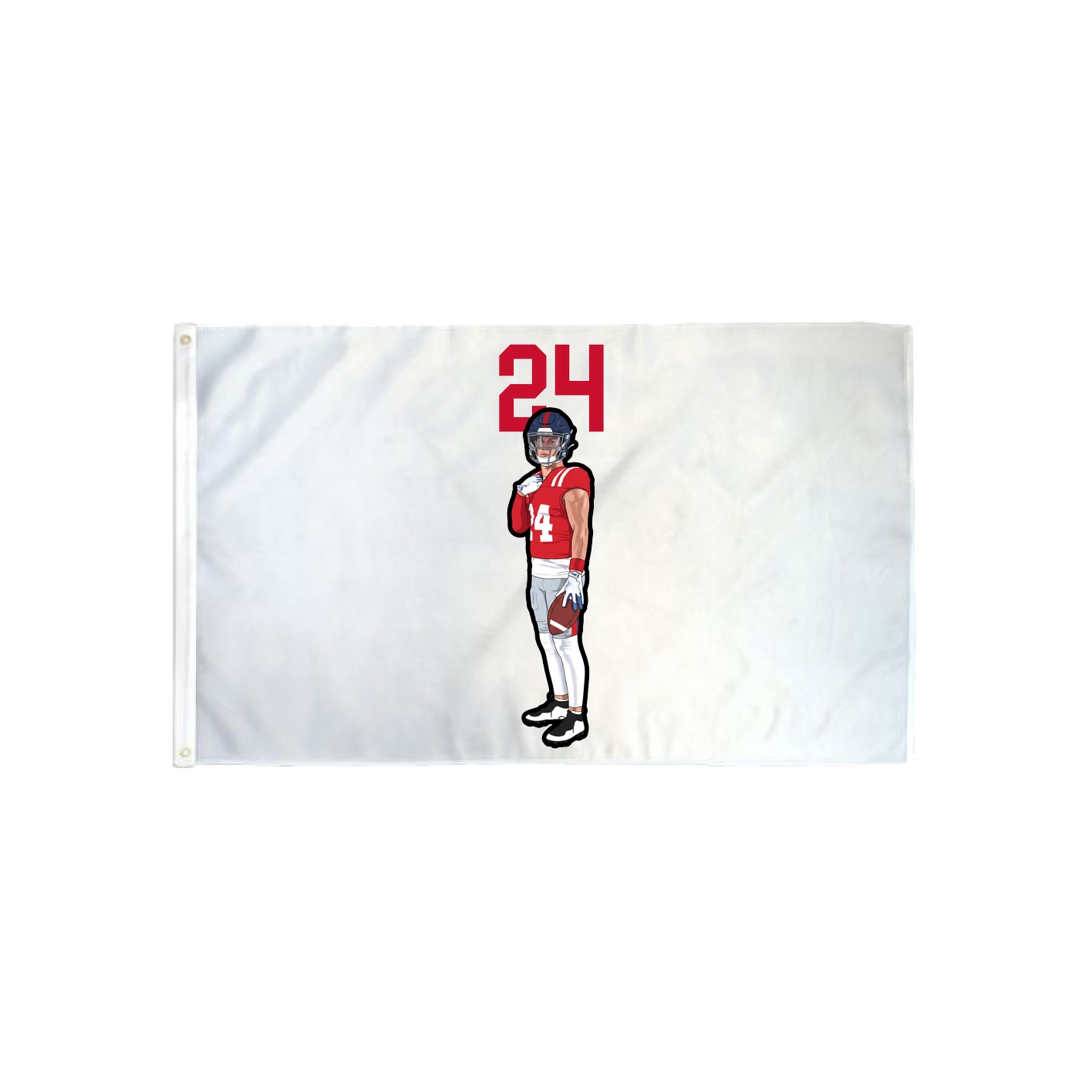 3x5 Flag — Number Top in Classic