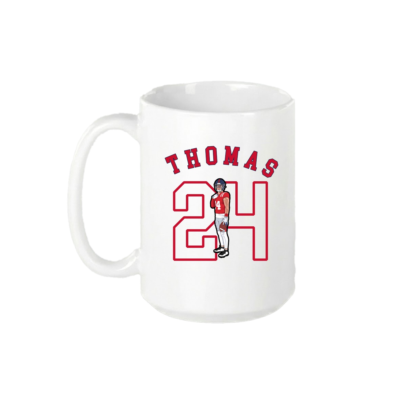 15oz Coffee Mug — Shirsey Arch in White