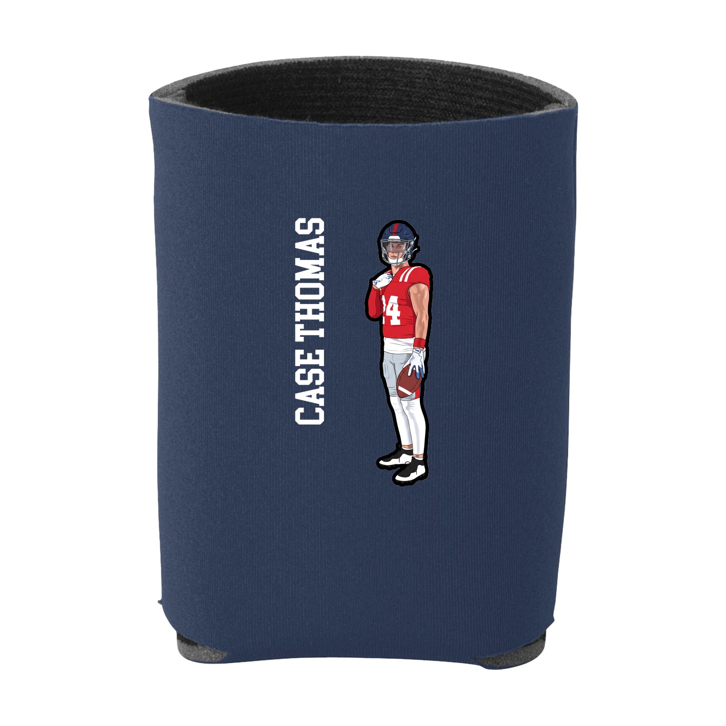 Can Holder — Name Vertical in Navy