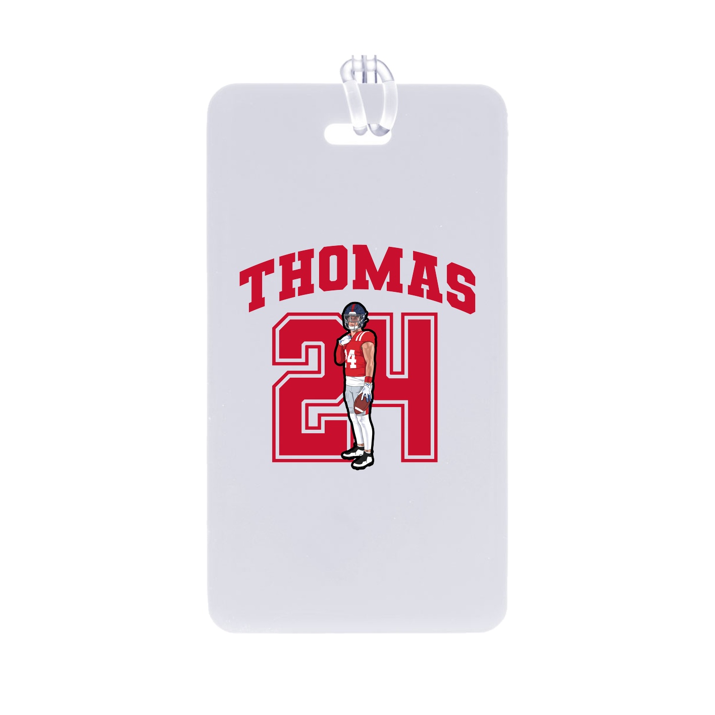 Bag Tag — Number in Classic