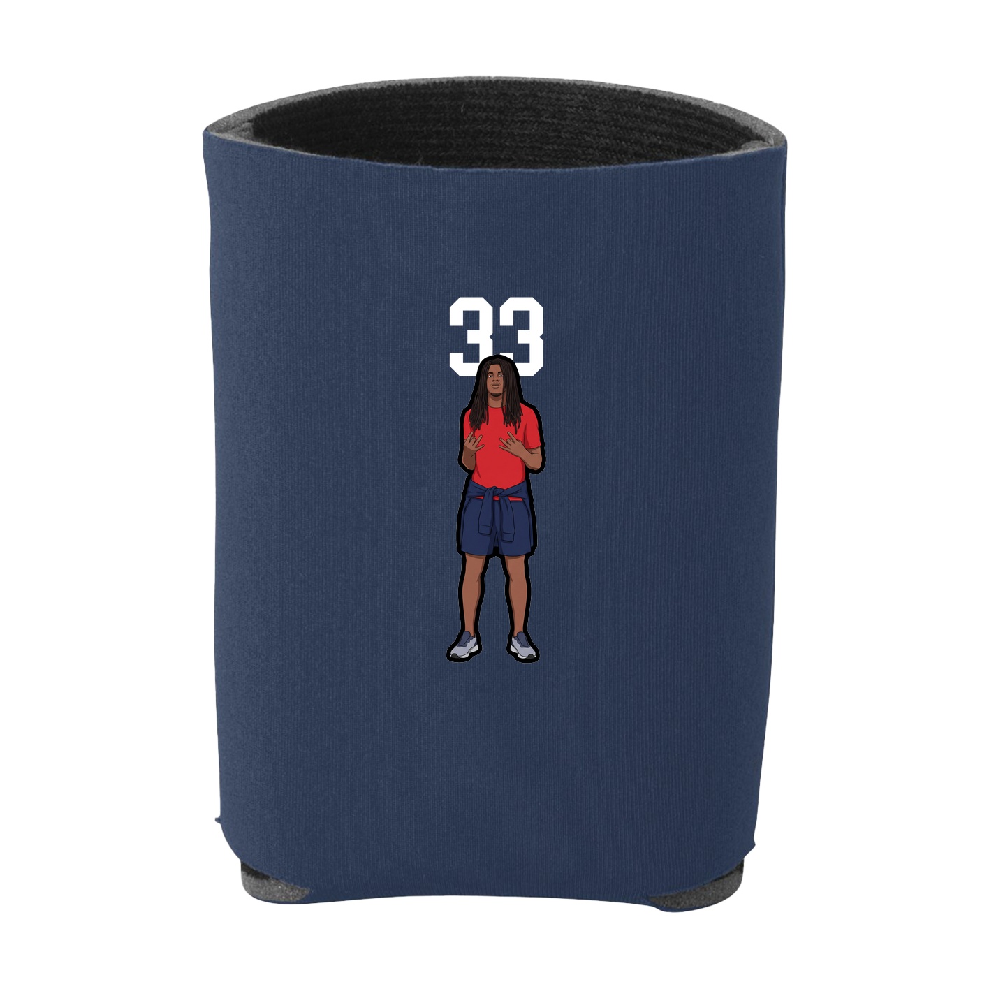 Can Holder — Number Top in Navy